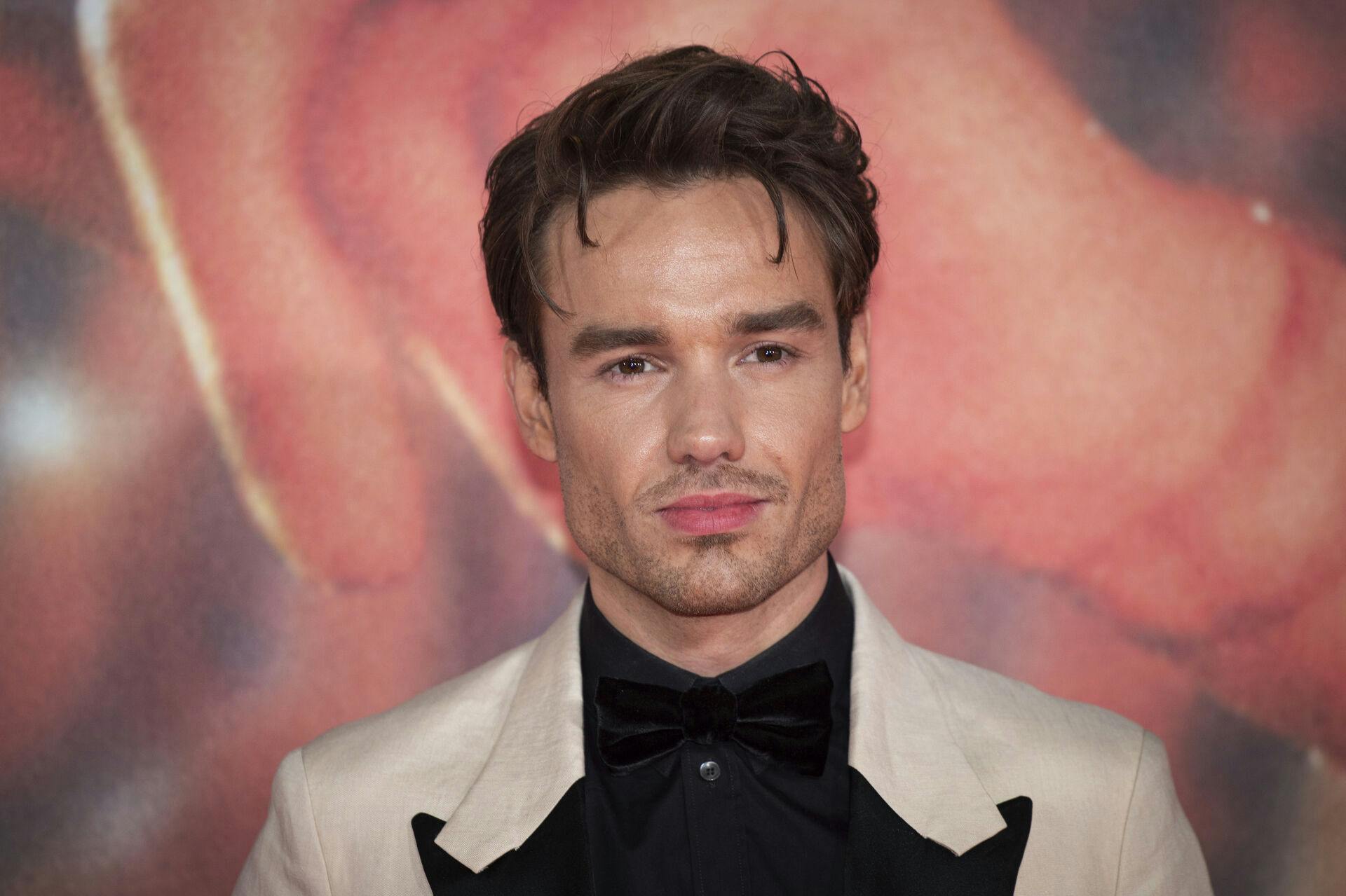 Liam Payne poses for photographers upon arrival at the premiere of the film 'All of Those Voices' in London Thursday, March 16, 2023. (Photo by Vianney Le Caer/Invision/AP)