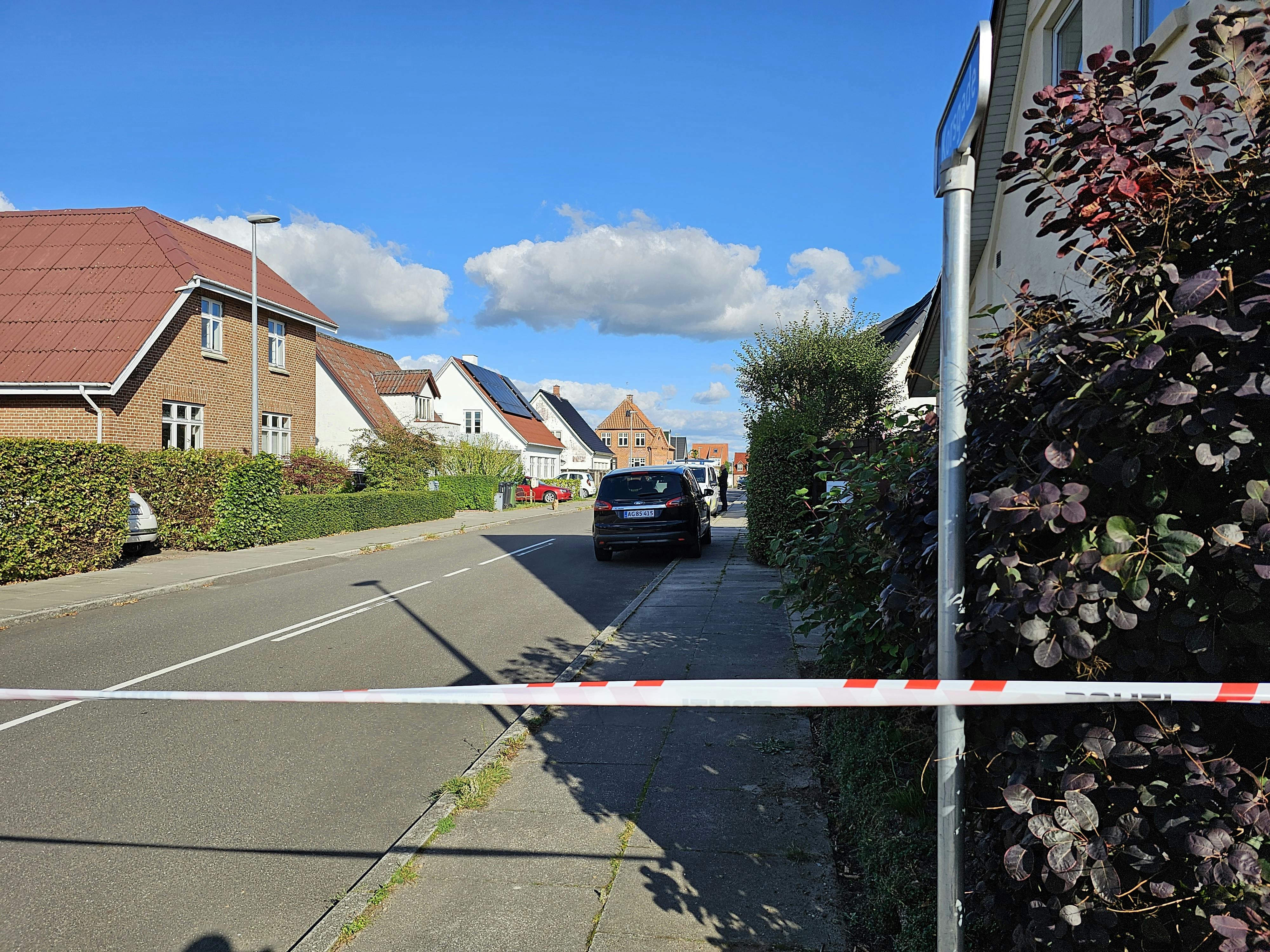 Der var efter alt at dømme tale om et familiedrama, da et ældre ægtepar i deres hjem onsdag eftermiddag blev angrebet med kniv.