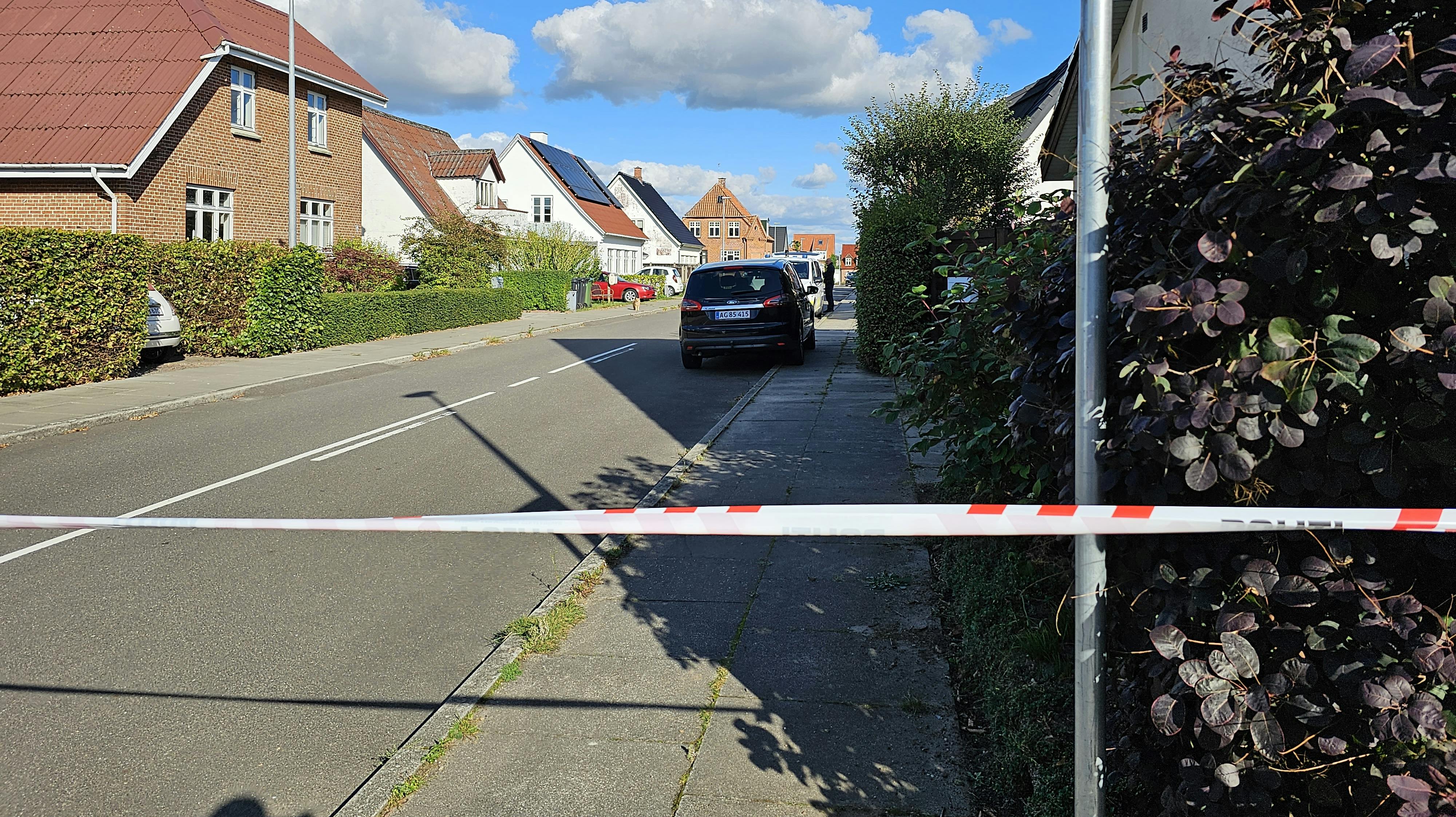 Der var efter alt at dømme tale om et familiedrama, da et ældre ægtepar i deres hjem onsdag eftermiddag blev angrebet med kniv.