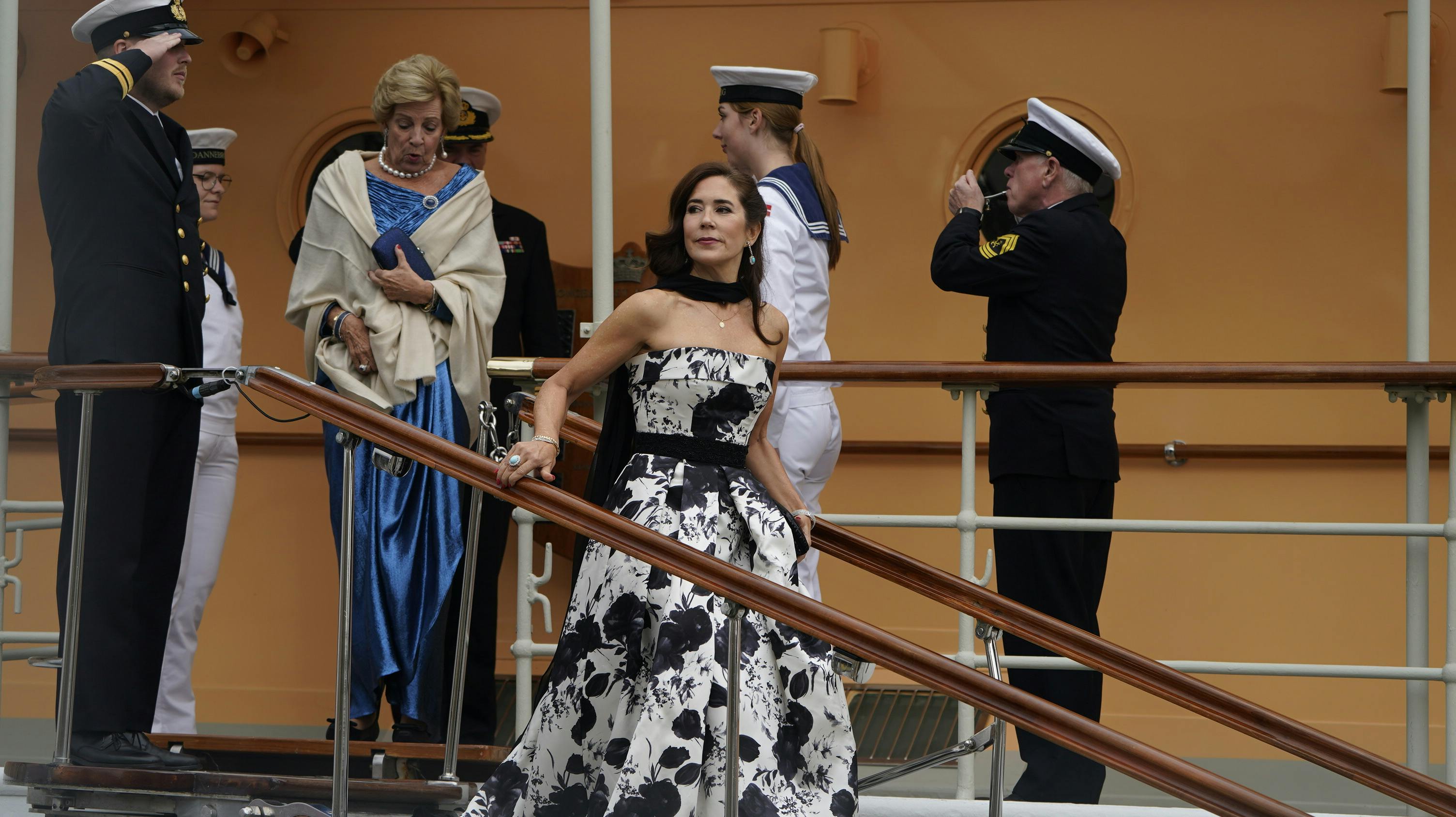 Kronprinsesse Mary og dronning Anne-Marie.
