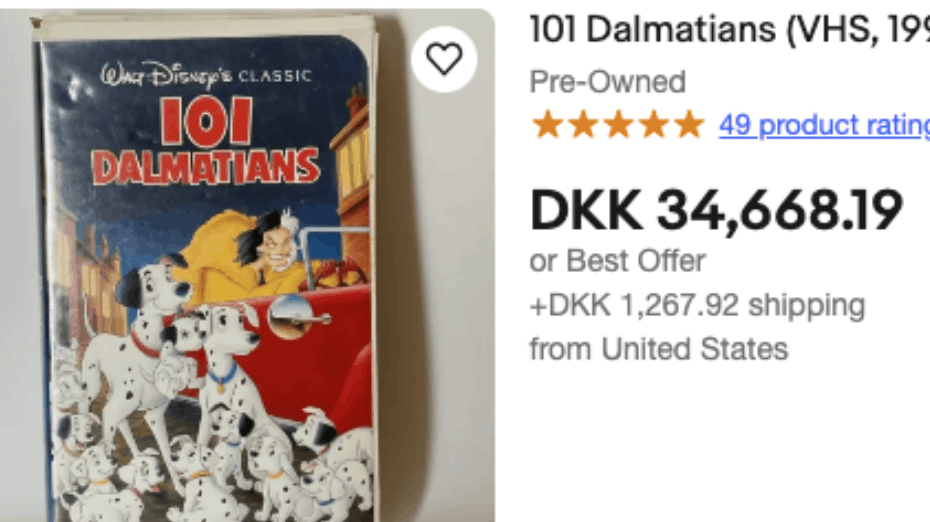 Ejer du et eksemplar som dette, er der mange penge at score!