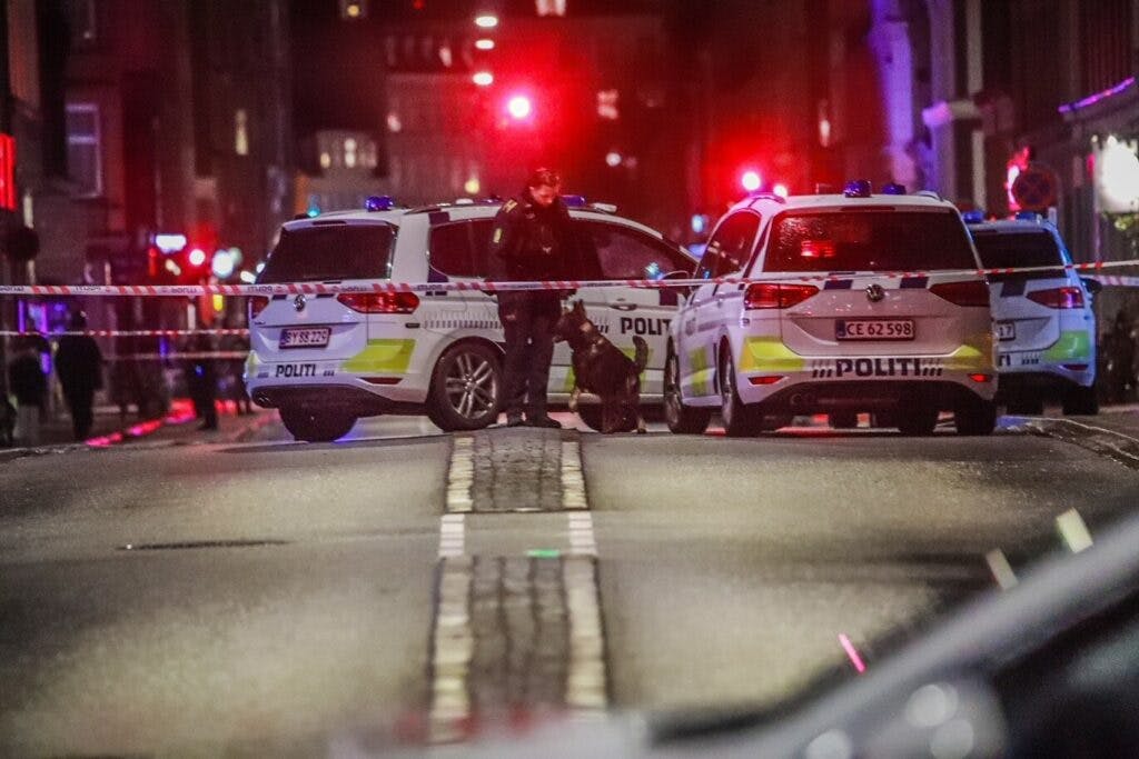 Politiet var hurtigt på gerningsstedet efter drabet 4. februar sidste år.