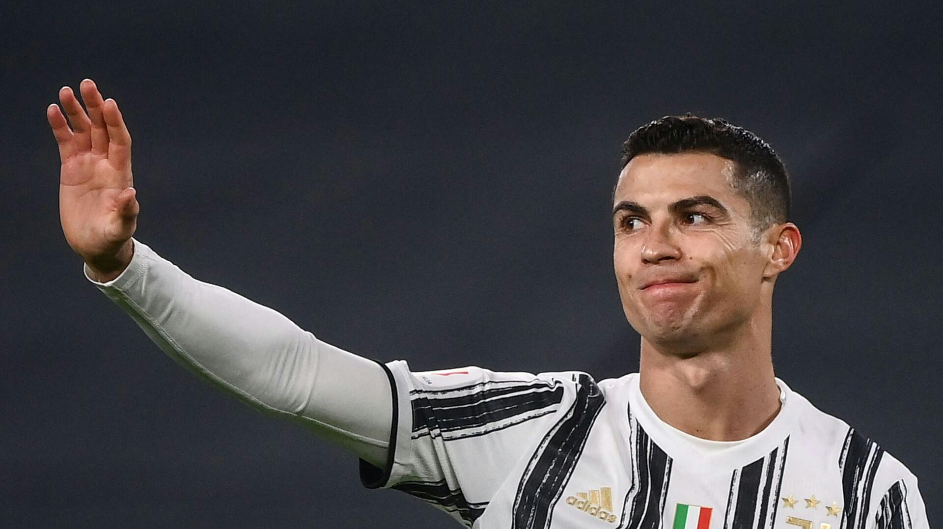 Ronaldo spillede i Juventus fra 2018 til 2021.
