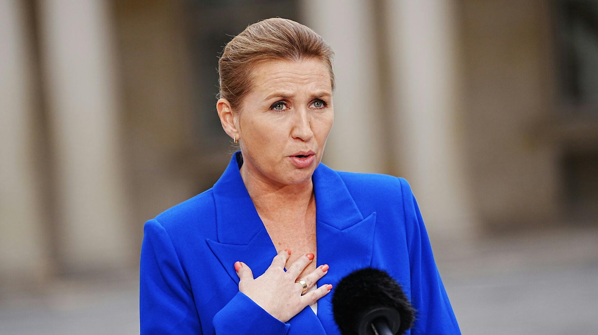 Statsminister Mette Frederiksen (S).