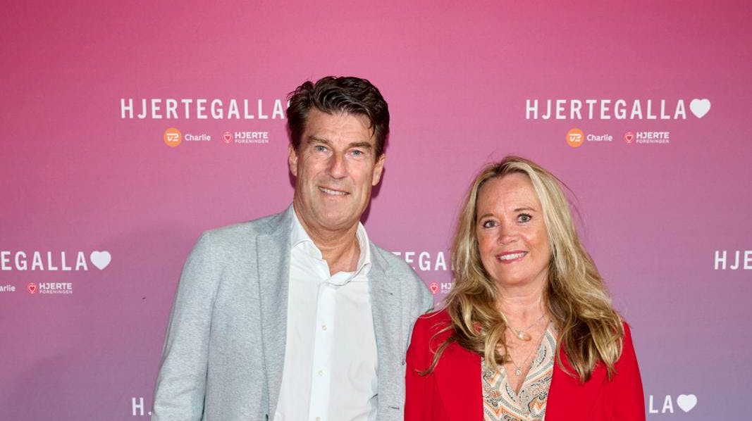 Michael og Siw Laudrup til Hjertegalla 2023.