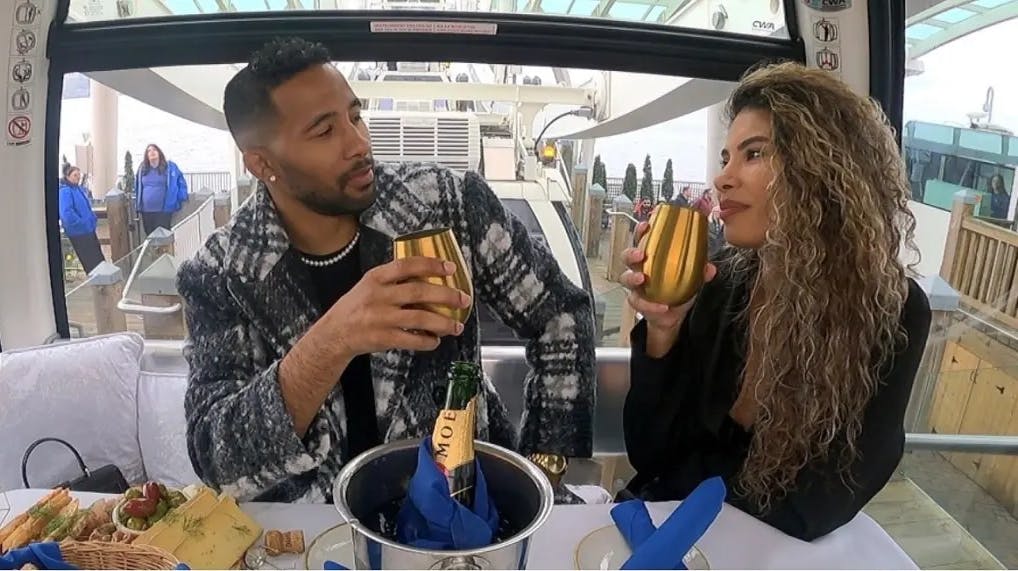 Josh Demas og Jackie Bonds er gået fra hinanden på grund af et møde med førstnævntes eksforlovede.