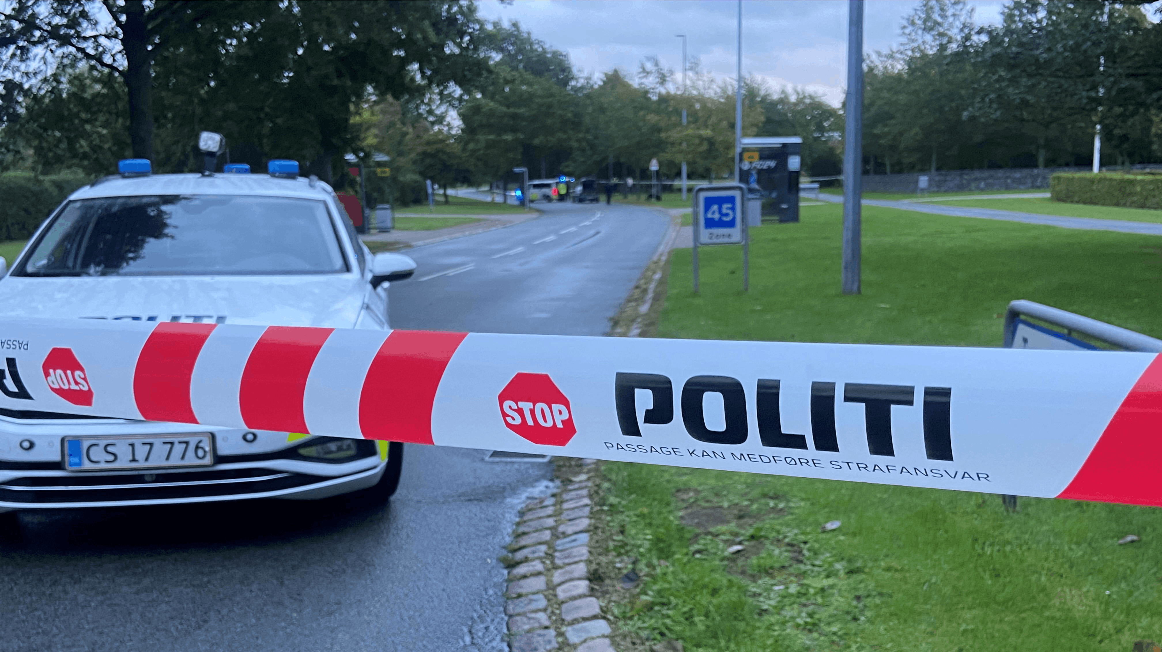 Fyns Politi er lige nu ude at undersøge et "mistænkeligt forhold" i Odense.