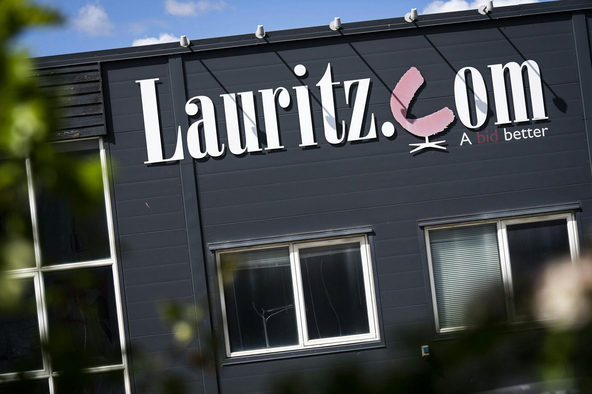 Lauritz.com på Store Hedevej ved Roskilde. 