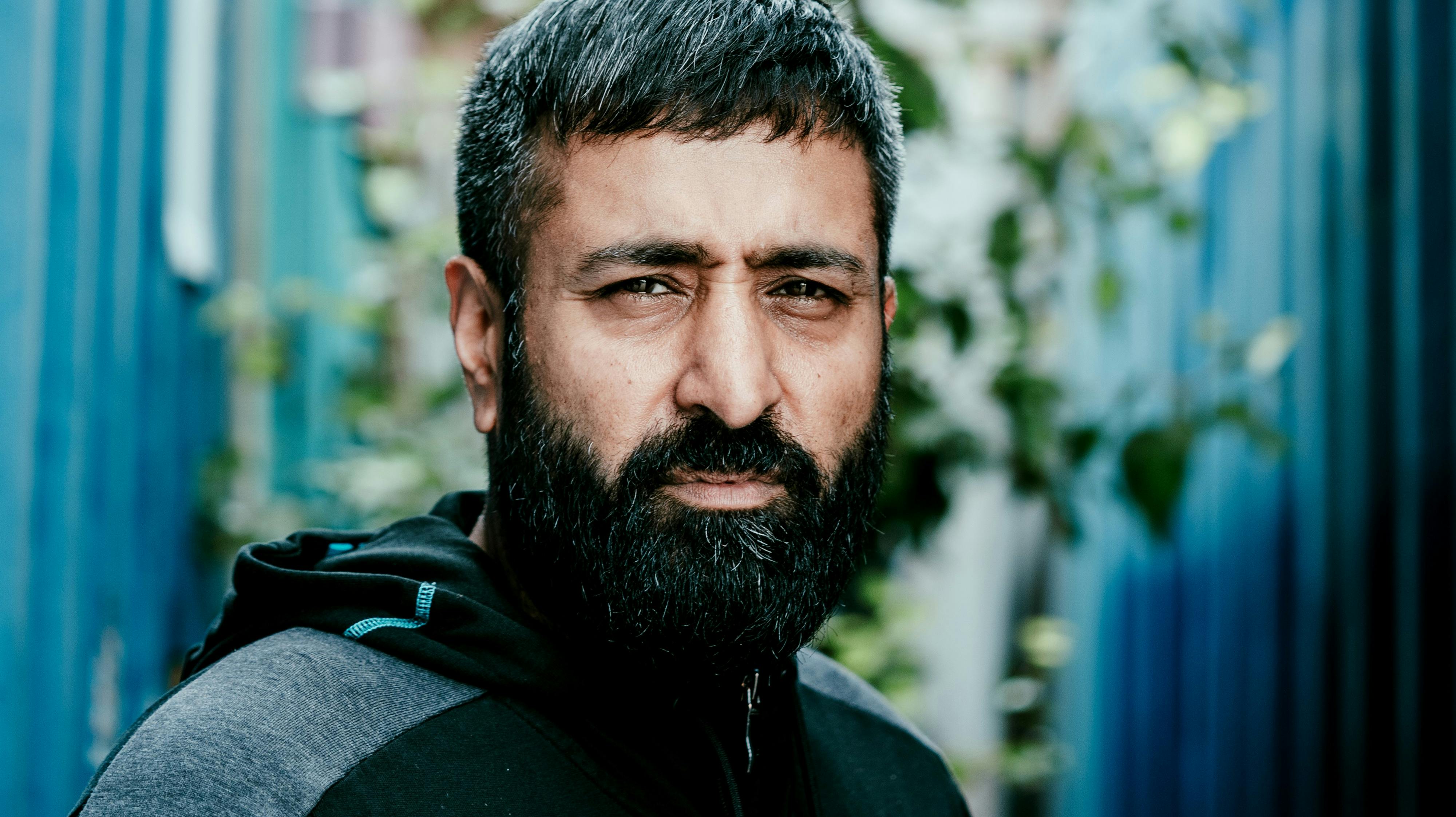 Sami Darr, 45, stak af fra fængslet, da han sad inde for vold. 