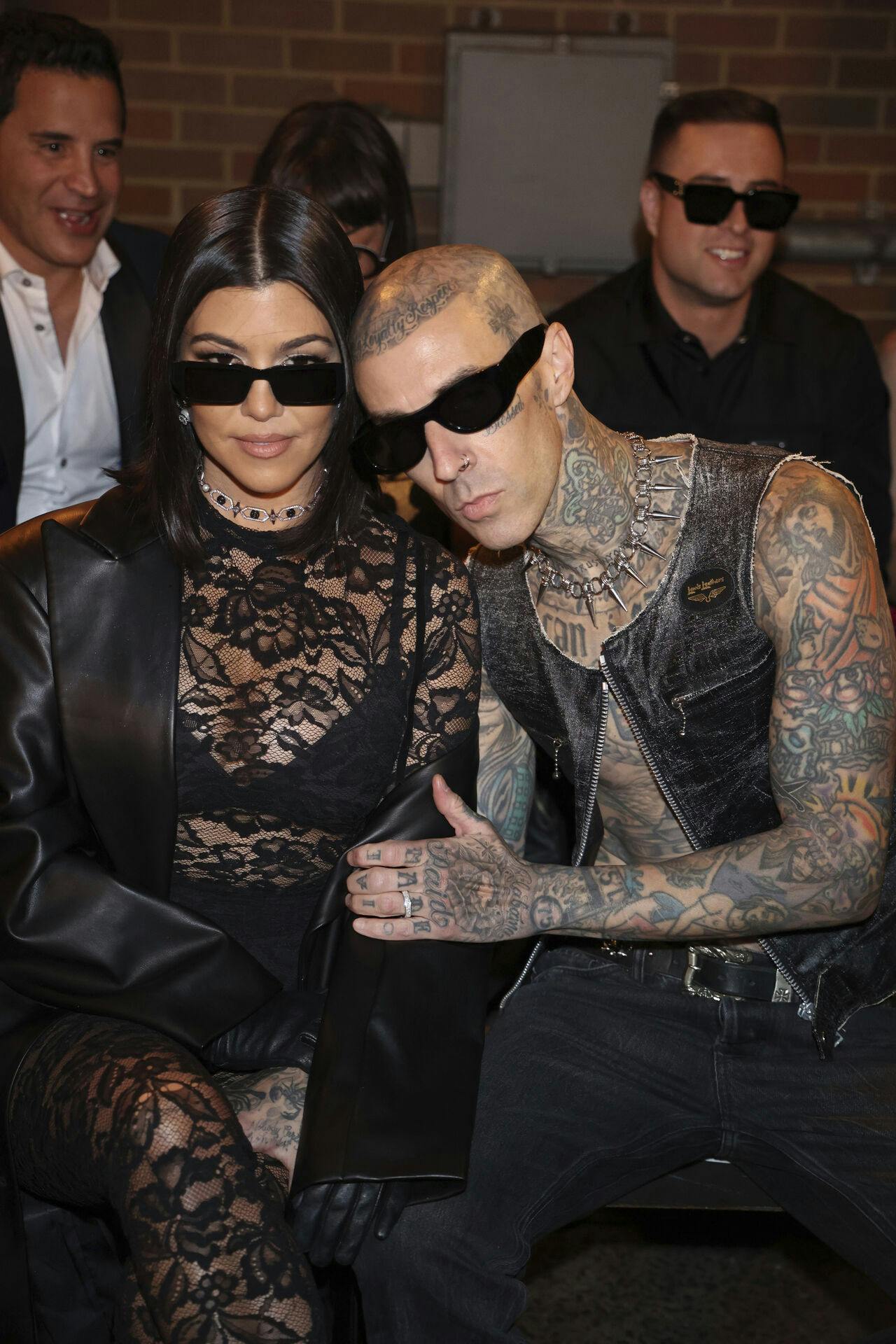 Travis barker og Kourtney kardashian