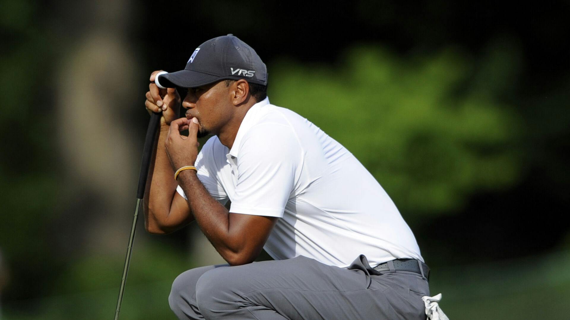 Golfstjernen Tiger Woods.