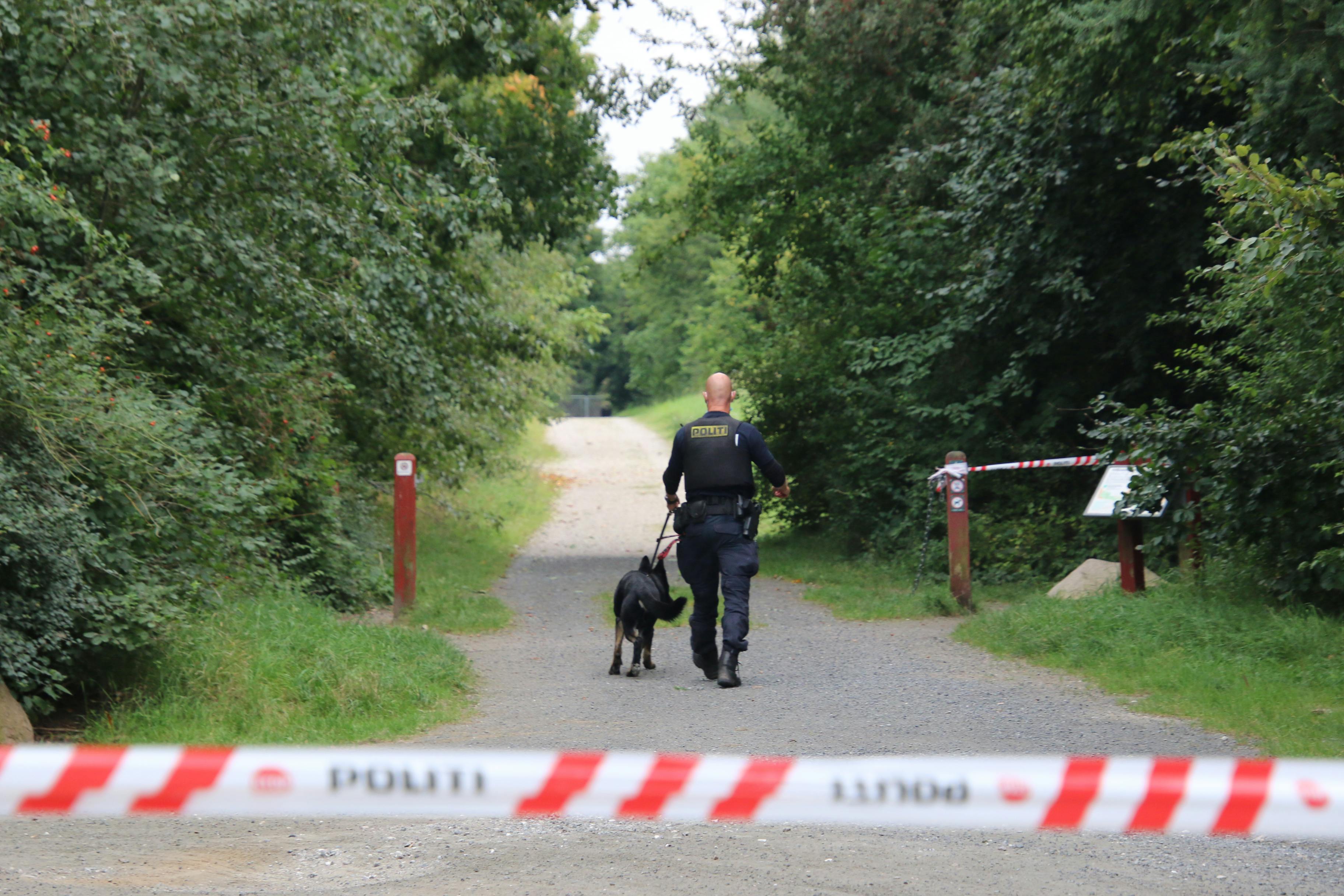 Politiet rykkede talstærkt ud til Hyrdehøj i Roskilde efter knivangrebet mandag.