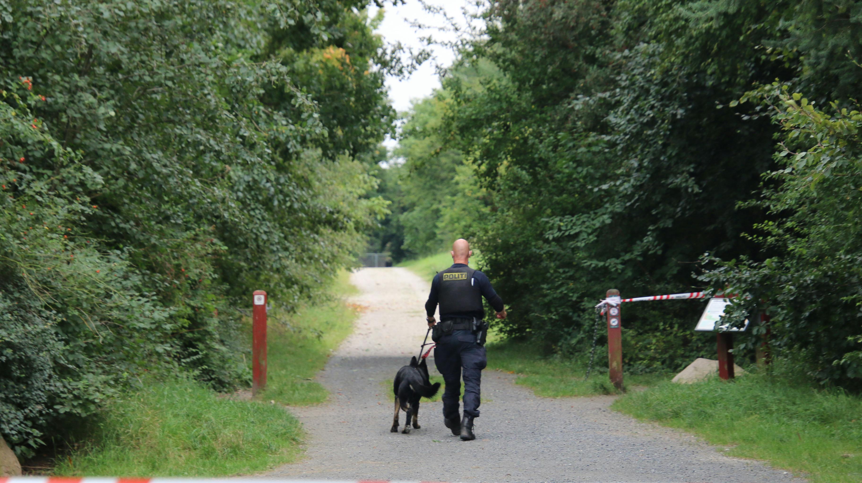 Politiet rykkede talstærkt ud til Hyrdehøj i Roskilde efter knivangrebet mandag.