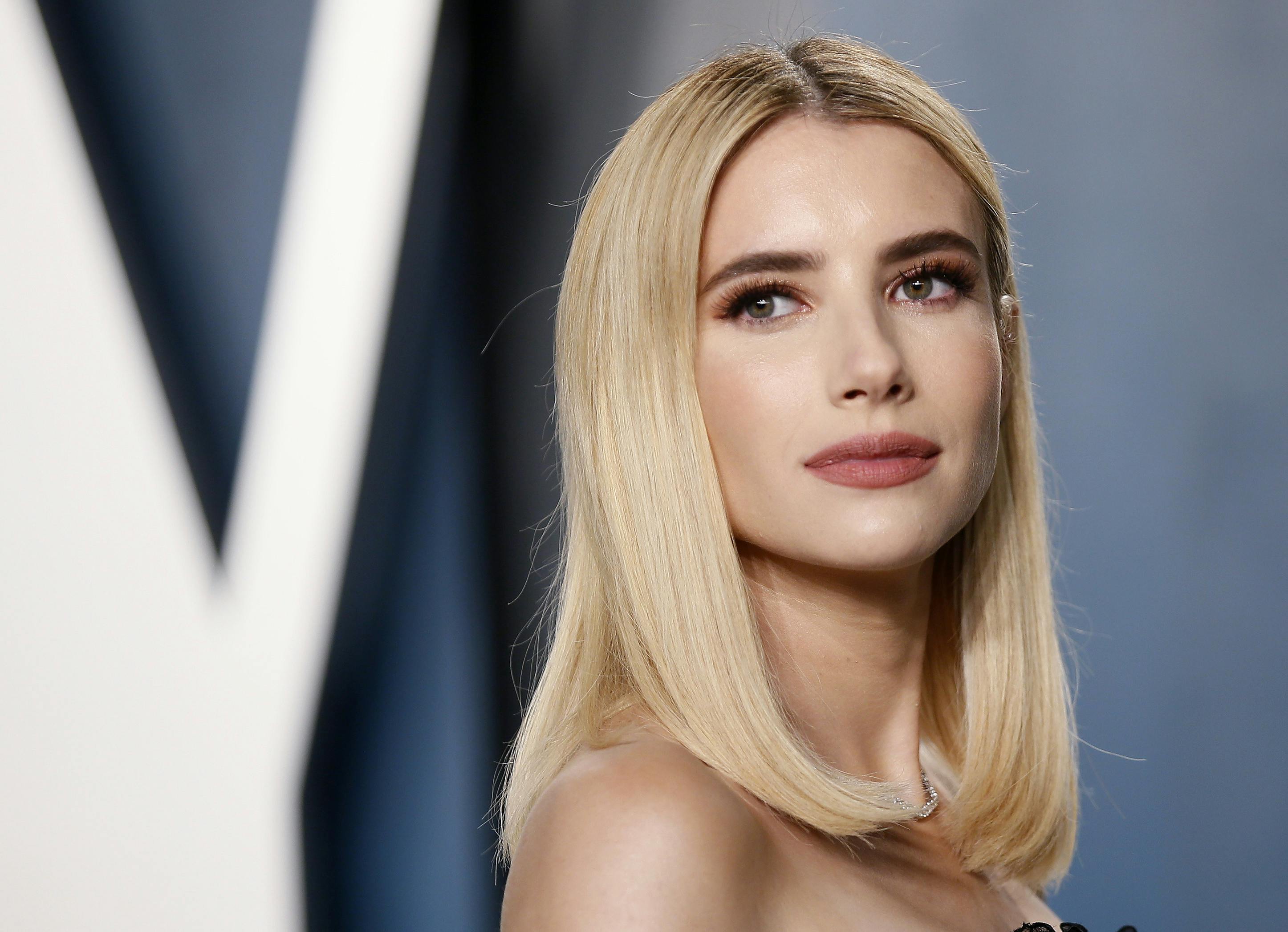 Emma Roberts attends the Vanity Fair Oscar party in Beverly Hills during the 92nd Academy Awards, in Los Angeles, California, U.S., February 9, 2020. REUTERS/Danny Moloshok