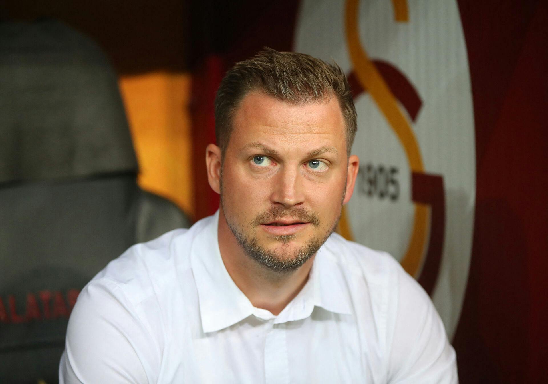 Soccer Football - Champions League - Group A - Galatasaray v FC Copenhagen - Rams Park, Istanbul, Turkey - September 20, 2023 FC Copenhagen coach Jacob Neestrup before the match REUTERS/Dilara Senkaya