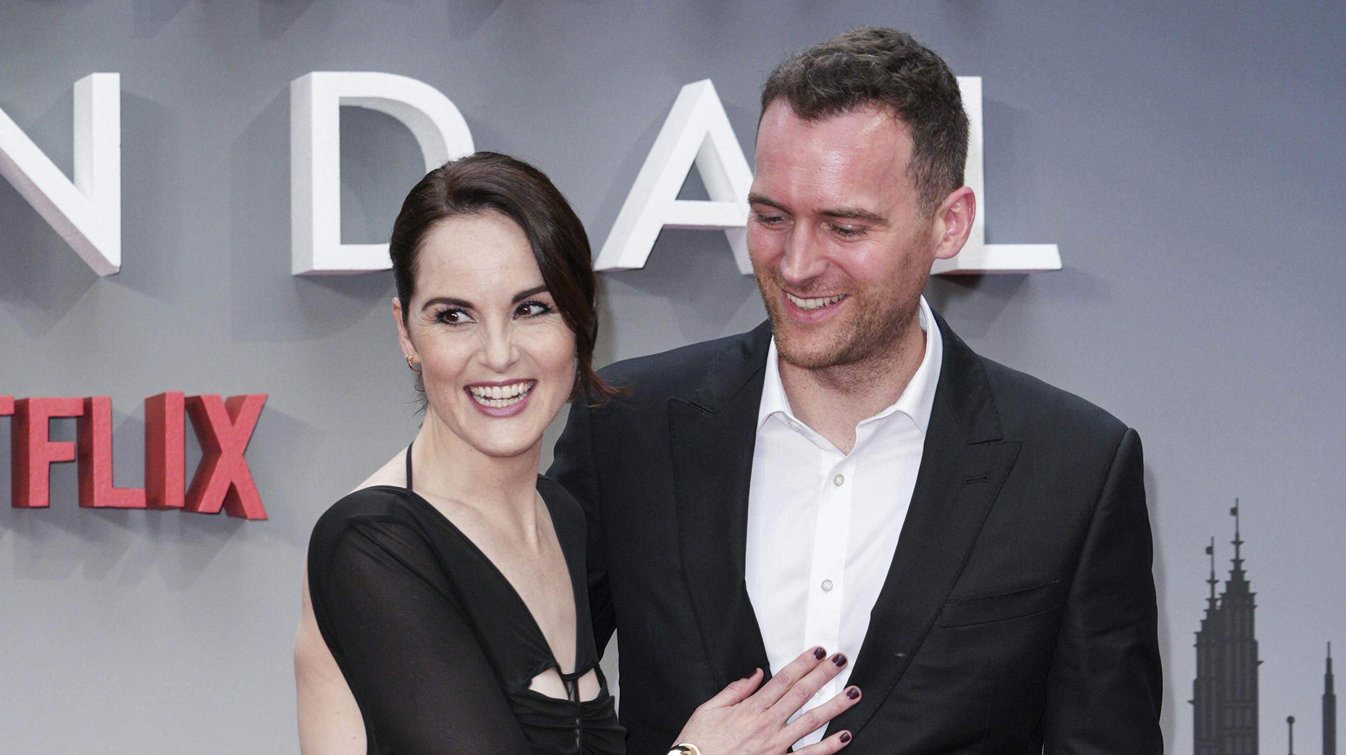 Her ses parret på den røde løber tilbage i april 2022.