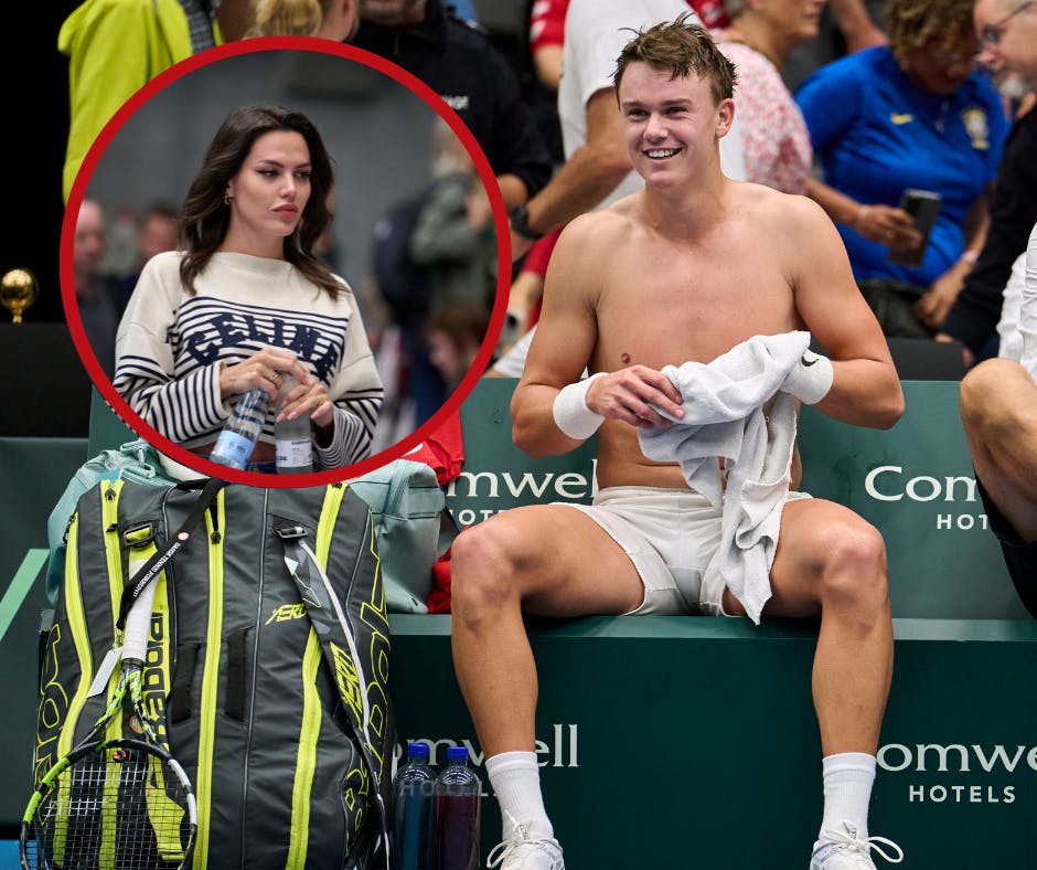 Det er blevet almindeligt at se Caroline Donzella, når kæresten Holger Rune spiller tennis.&nbsp;