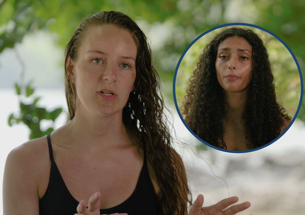 Pia Kjær er med til at smide Nour ud af ekspeditionen. Blandt andet, fordi Nour ifølge hende både er del af en farlig alliance og derudover ikke kan noget, de andre ikke kan.