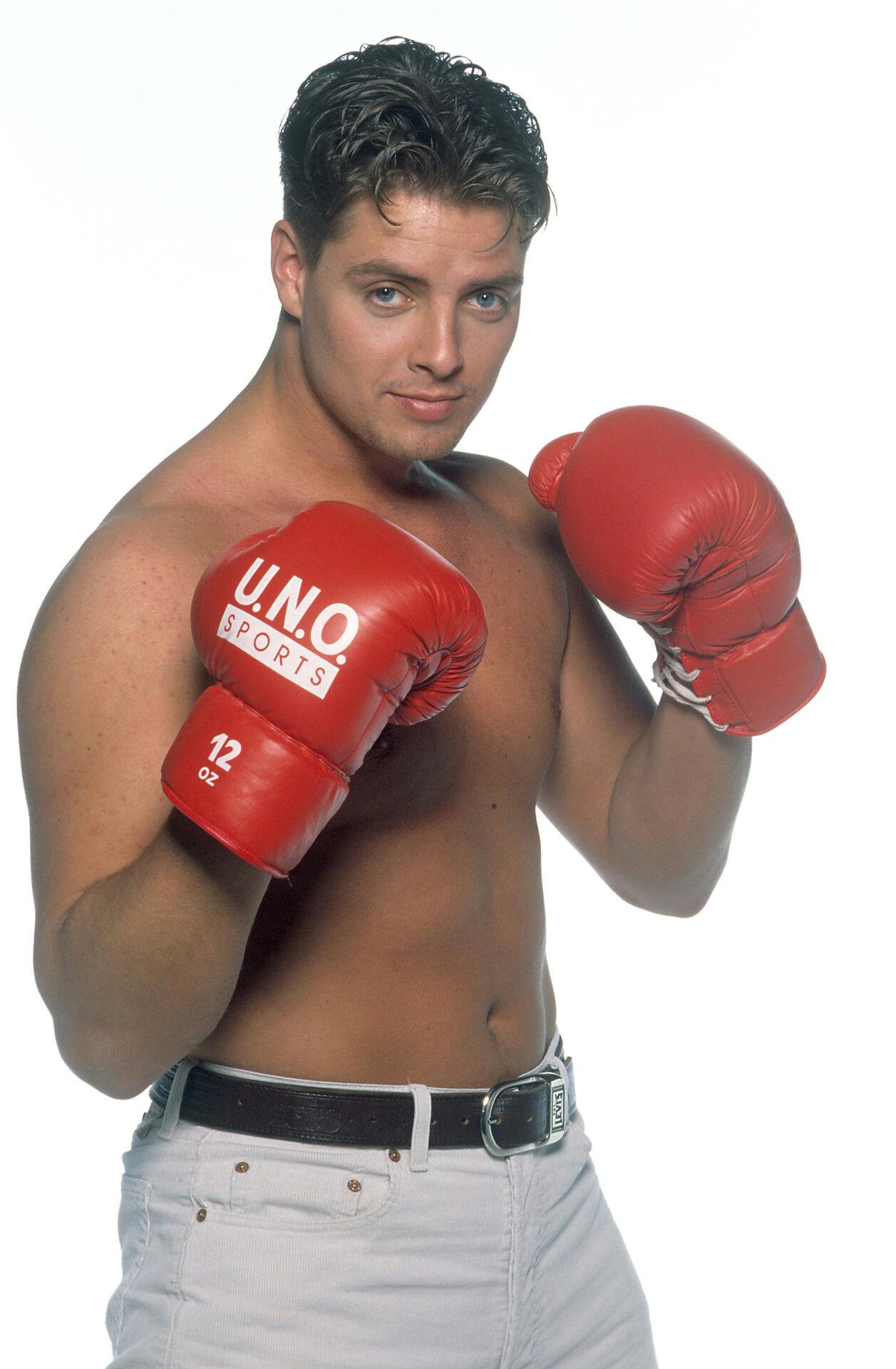 Boyzone (Keith Duffy) on 09.03.1995 in München / Munich. | usage worldwide Photo by: Fryderyk Gabowicz/picture-alliance/dpa/AP Images