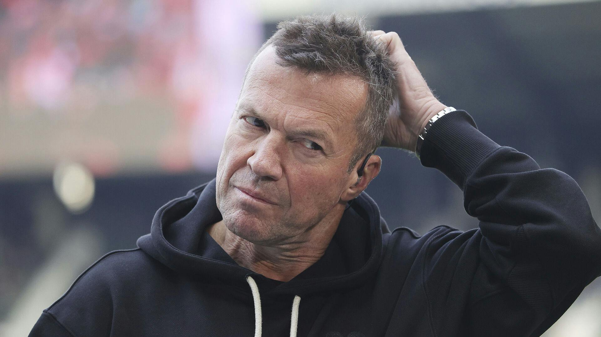 firo : 06.05.2023 Football, Soccer, 1st League, First Bundesliga, Season, First Bundesliga 2022/2023, SV Werder Bremen FC Bayern Munich, Munich 1: 2 LOTHAR MATTHAUS Photo by: Jürgen Fromme/picture-alliance/dpa/AP Images