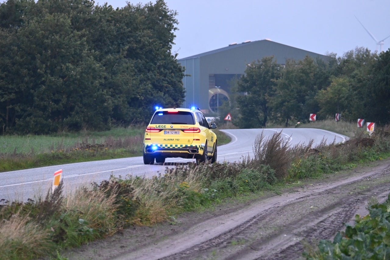 Redningsmandskab rykkede onsdag morgen ud til virksomheden Welcon, hvor der var sket en alvorlig arbejdsulykke.