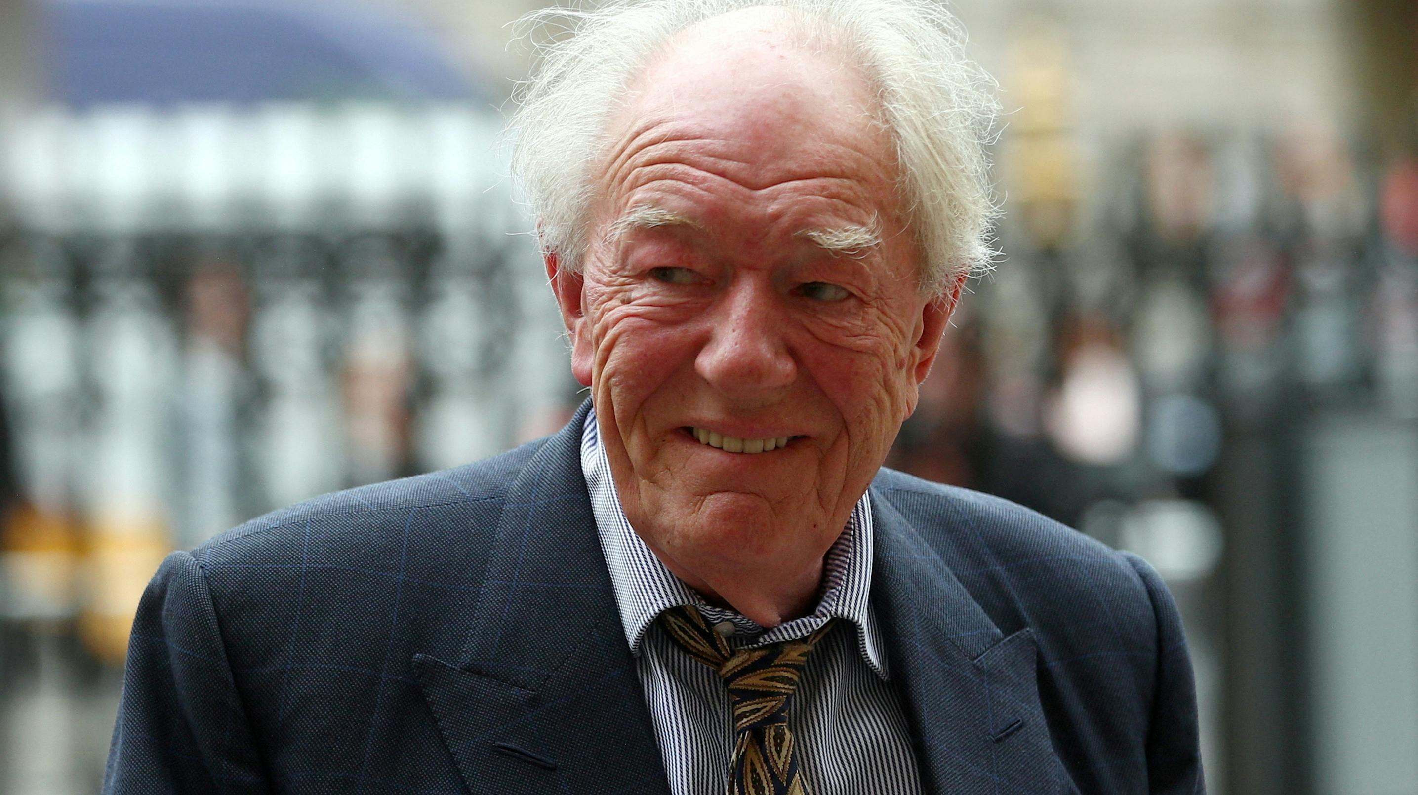 FILE PHOTO: Actor Michael Gambon attends a Service of Thanksgiving for Sir Peter Hall at Westminster Abbey in London, Britain, September 11, 2018. REUTERS/Hannah McKay/File Photo
