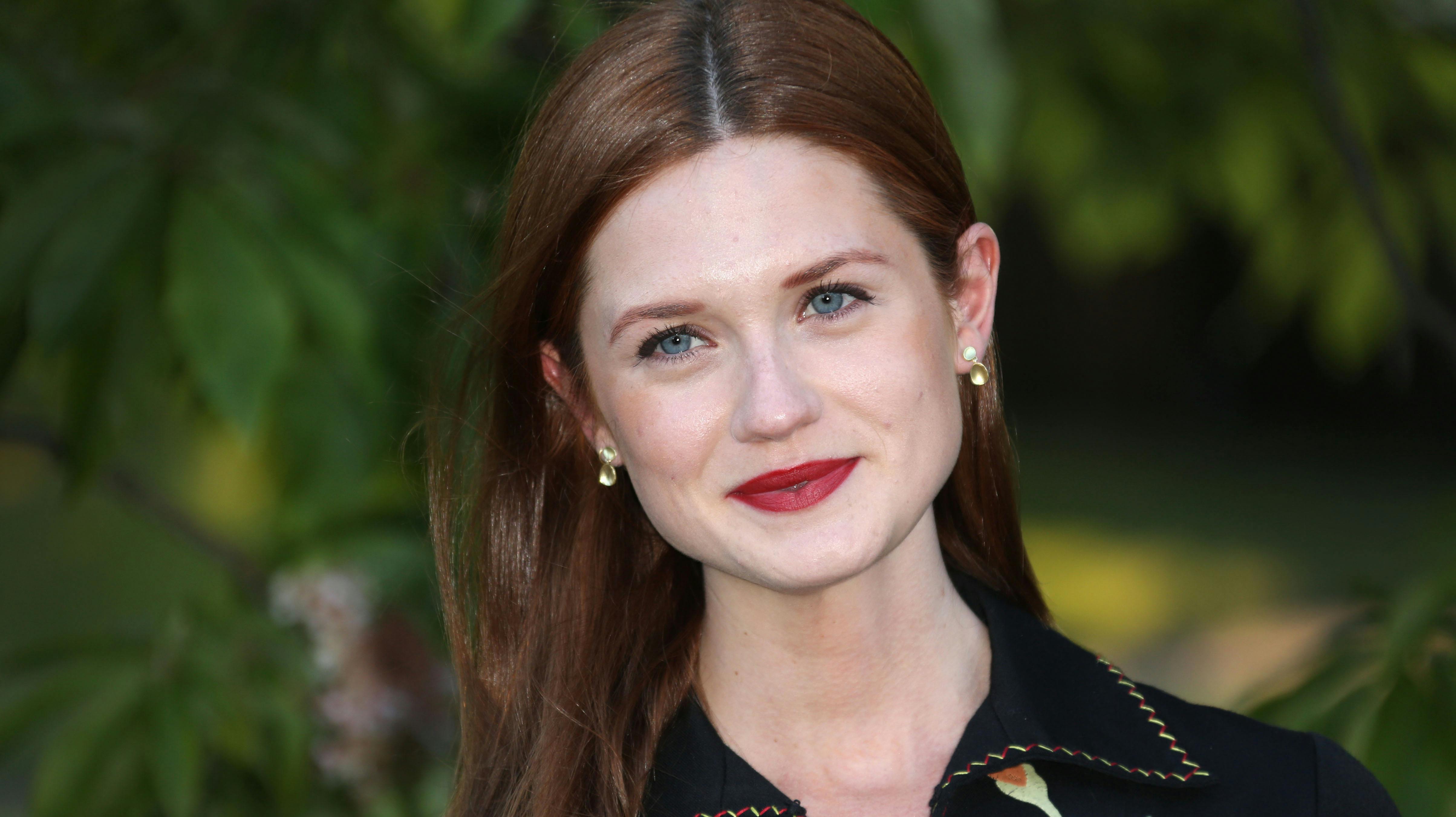 Bonnie Wright fik sit gennembrud, da hun spillede Ginny Weasley i de otte "Harry Potter"-film.