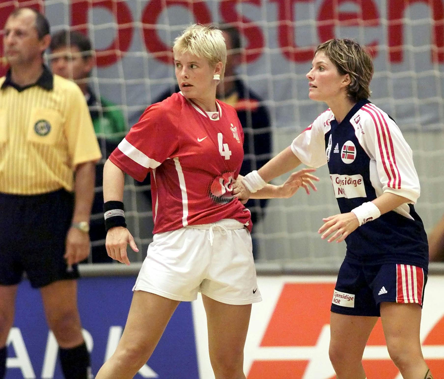 20.08.2000. Aalborg,Danmark: Finale i Scandinavian Open Danmark - Norge 19- 29. Mia Hundvin og Camilla AndersenDigitalt. Foto: Bjørn Langsem/DAGBLADET/ALL OVER PRESS