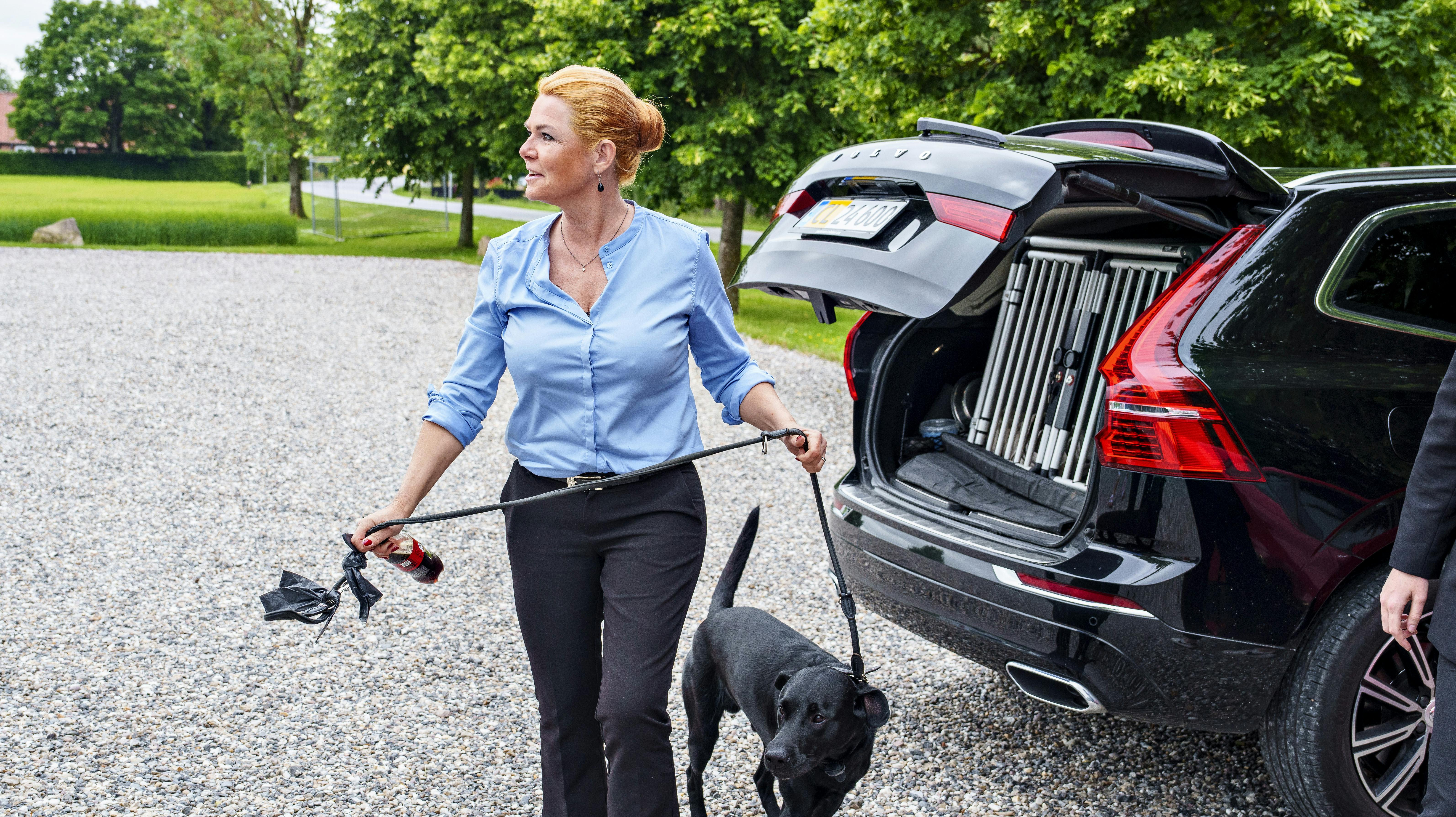 Inger Støjberg er bare én blandt en række folketingspolitikere, som har hund med på arbejde.