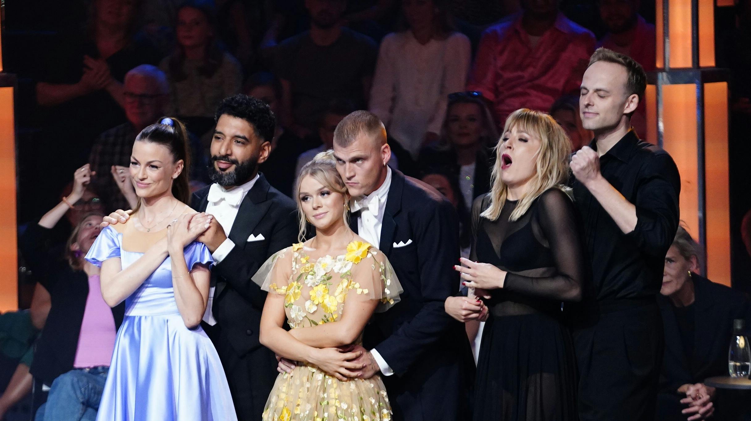 Katinka Lærke og Mads Vad røg direkte videre som det sidste par, og derfor røg Sebastian Bull og Asta Björk i omdans mod Dulfi Al-Jabouri og Malene Østergaard.
