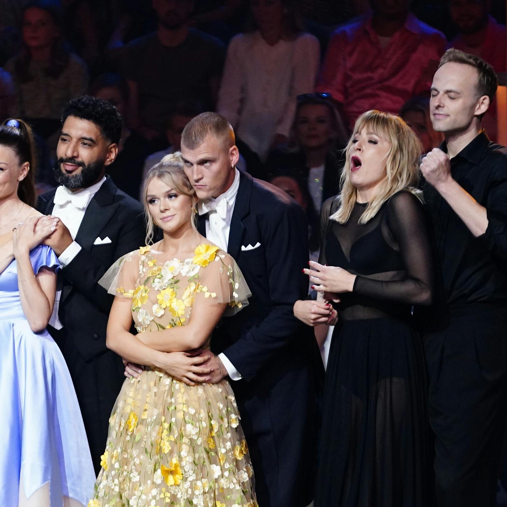 Katinka Lærke og Mads Vad røg direkte videre som det sidste par, og derfor røg Sebastian Bull og Asta Björk i omdans mod Dulfi Al-Jabouri og Malene Østergaard.