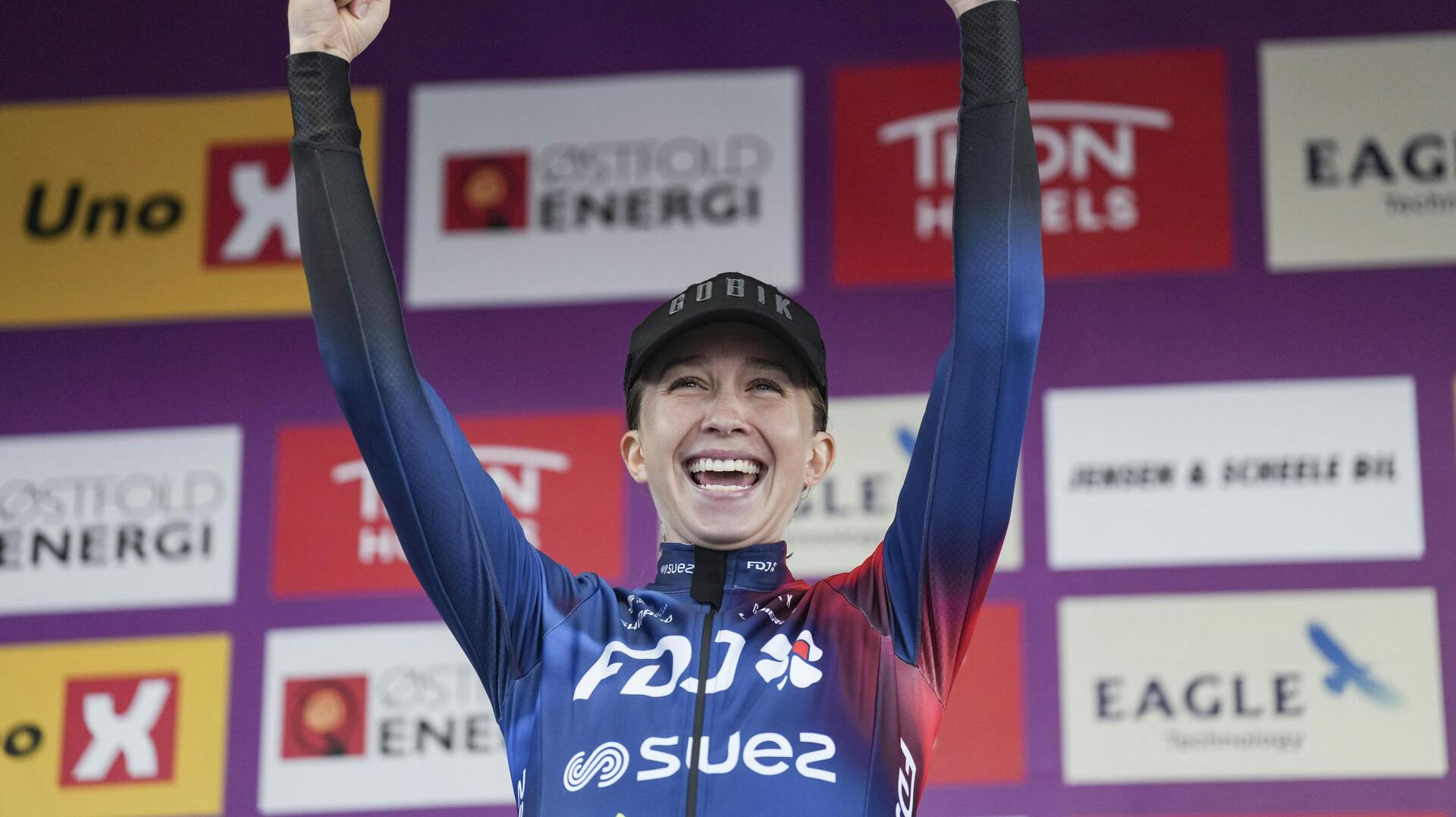 Cecilie Uttrup Ludwig vinder det italienske cykelløb Giro dell'Emilia Internazionale Donne Elite.