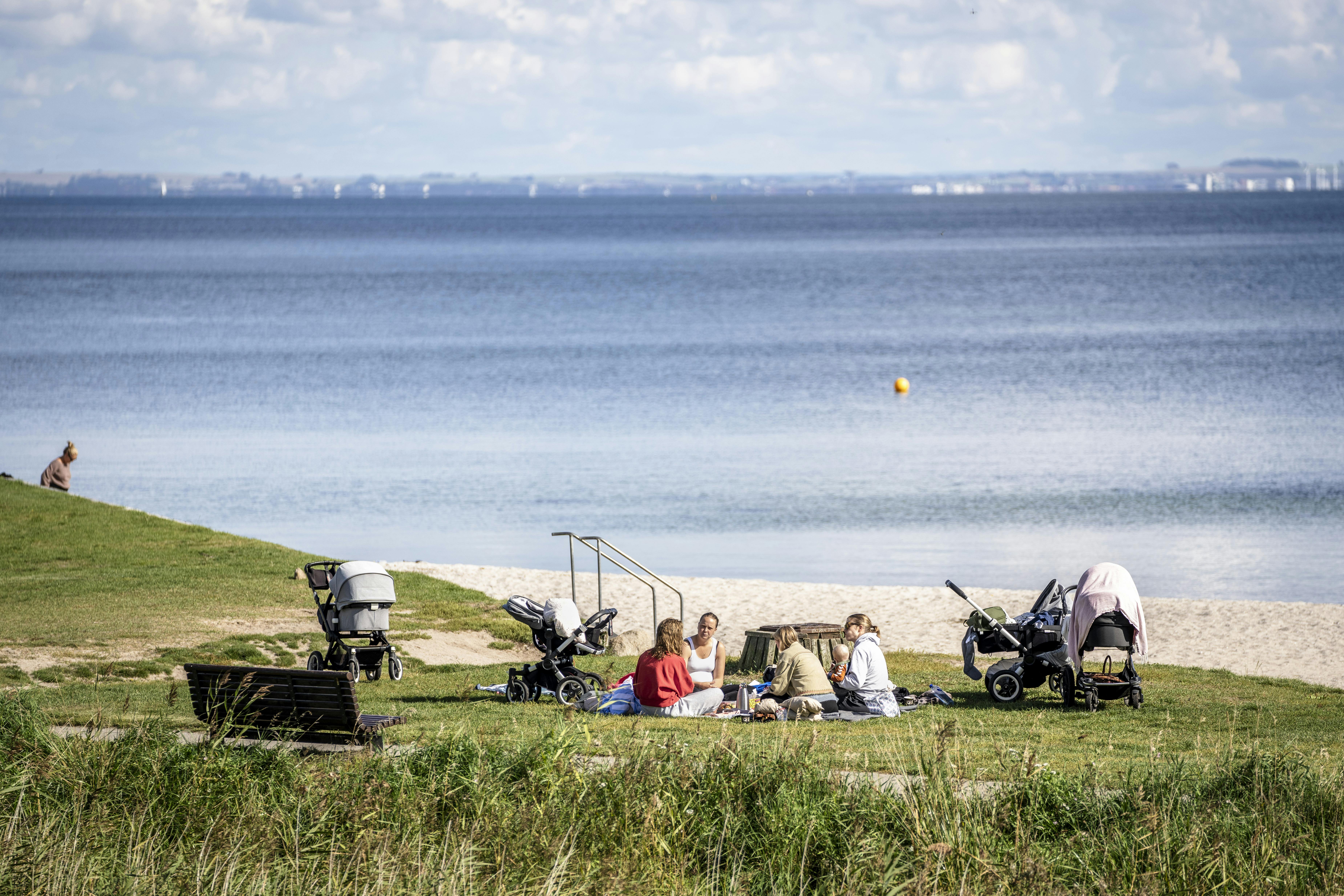 Solen fortsætter med at forkæle os – her ses en smuk sensommerdag den 15. september i år. 