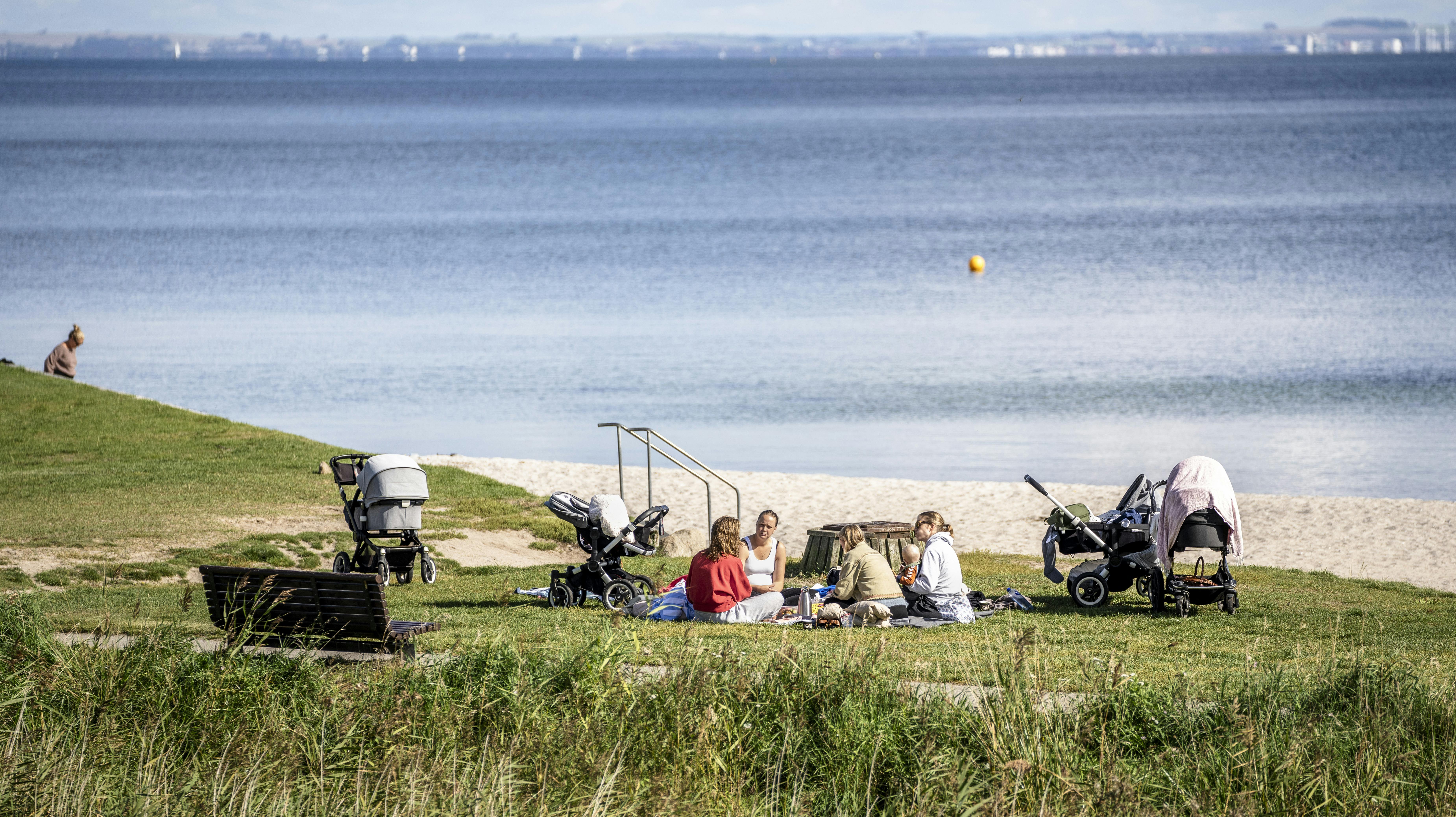 Solen fortsætter med at forkæle os – her ses en smuk sensommerdag den 15. september i år.