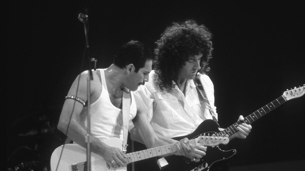 Blandt andre Bob Dylan, Led Zeppelin, The Who og Queen spillede til koncerten i 1985.