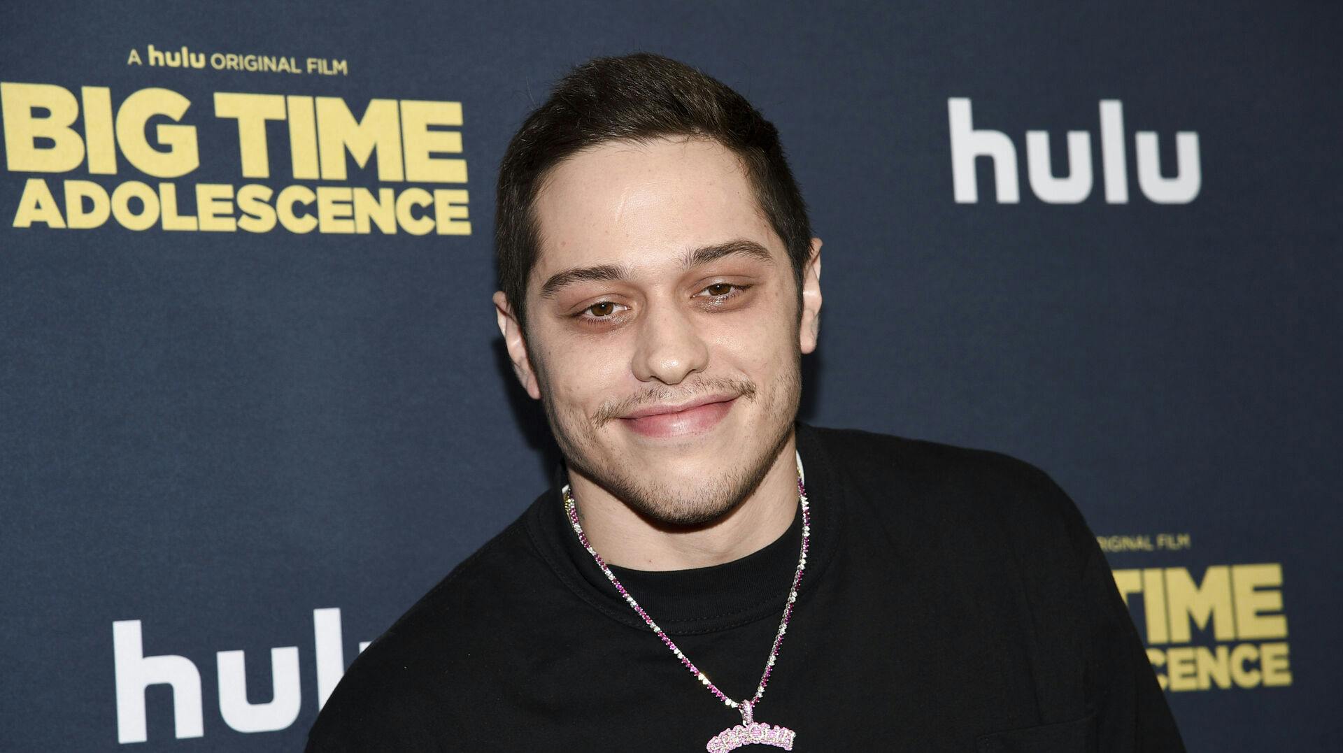 FILE - Comedian Pete Davidson