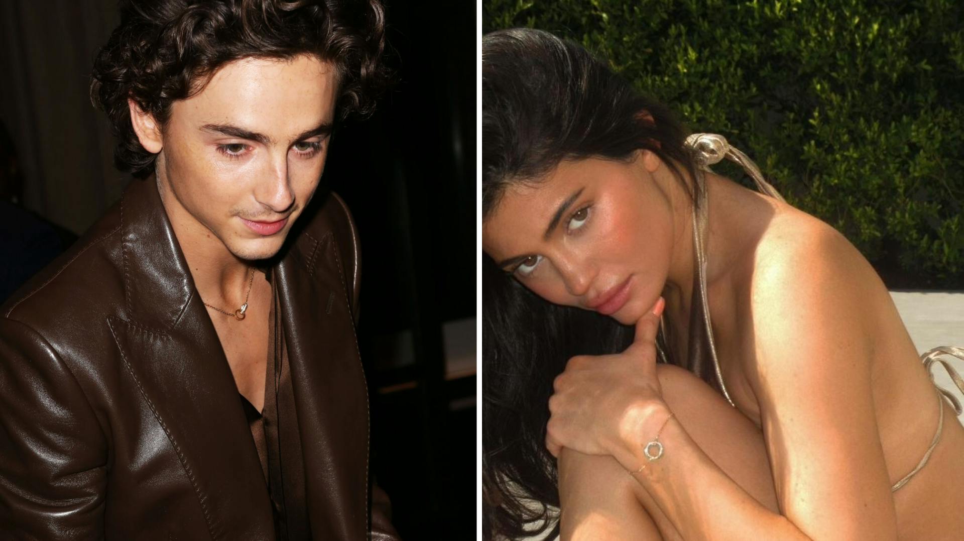 Kylie jenner og Timothée Chalamet