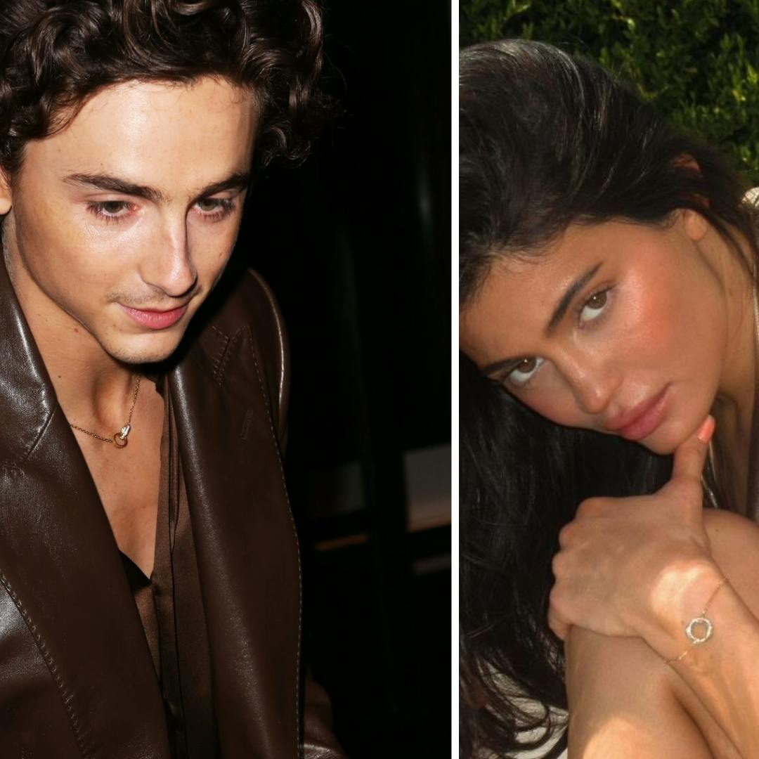 Kylie jenner og Timothee Chalamet