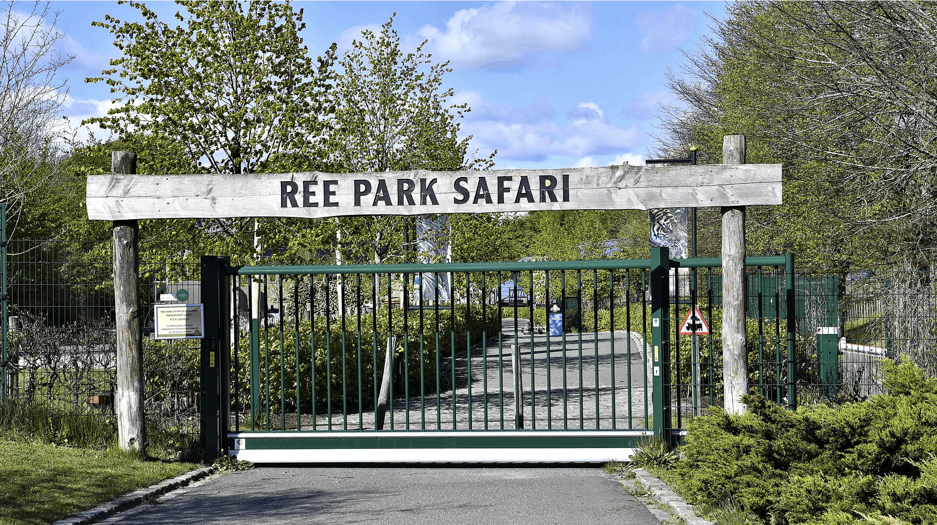 Ree Park Safari er lukket under COVID-19. Dyreparken åbner igen 28. maj 2020.