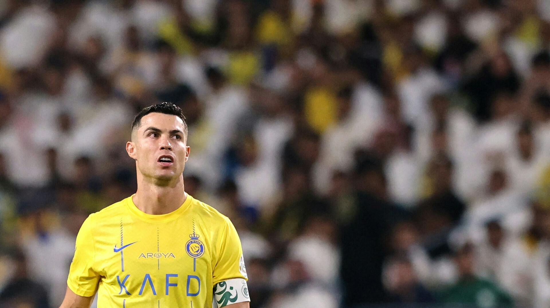 Soccer Football – Saudi Pro League – Al-Nassr v Al Ahli – Al-Awwal Park, Riyadh, Saudi-Arabia – September 22, 2023 Al-Nassr's Cristiano Ronaldo REUTERS/Ahmed Yosri