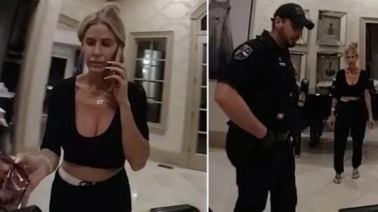 Et skænderi mellem realityparret Kroy Biermann og Kim Zolciak var så voldsomt, at sidstnævnte måtte tilkalde politiet, viser ny video.