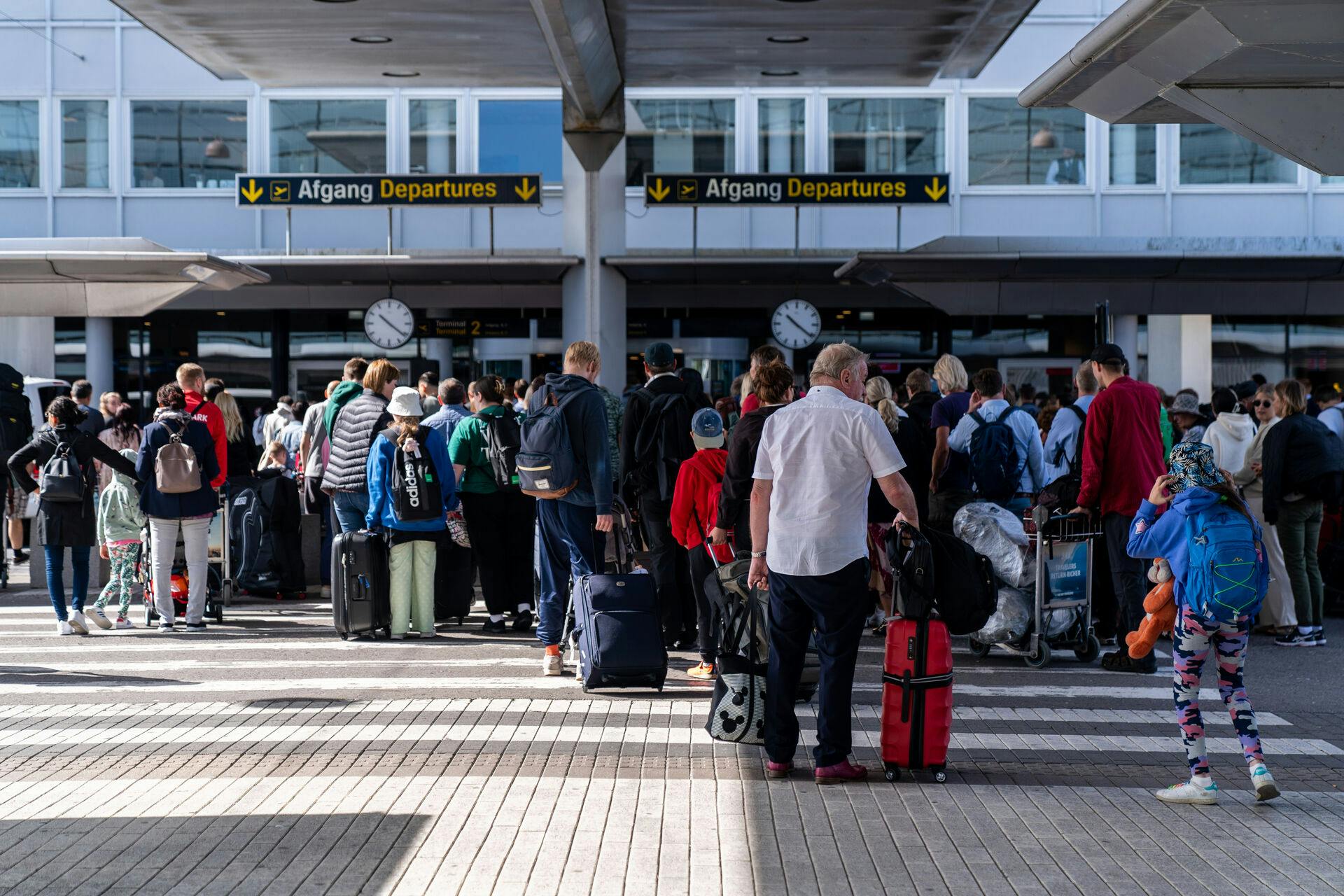 En bombe-joke lukkede hele Terminal 2 i Københavns Lufthavn i juli 2022.