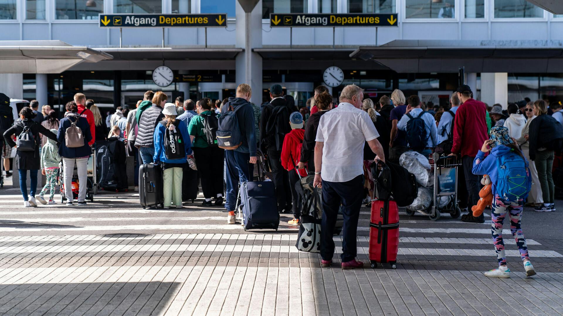 En bombe-joke lukkede hele Terminal 2 i Københavns Lufthavn i juli 2022.