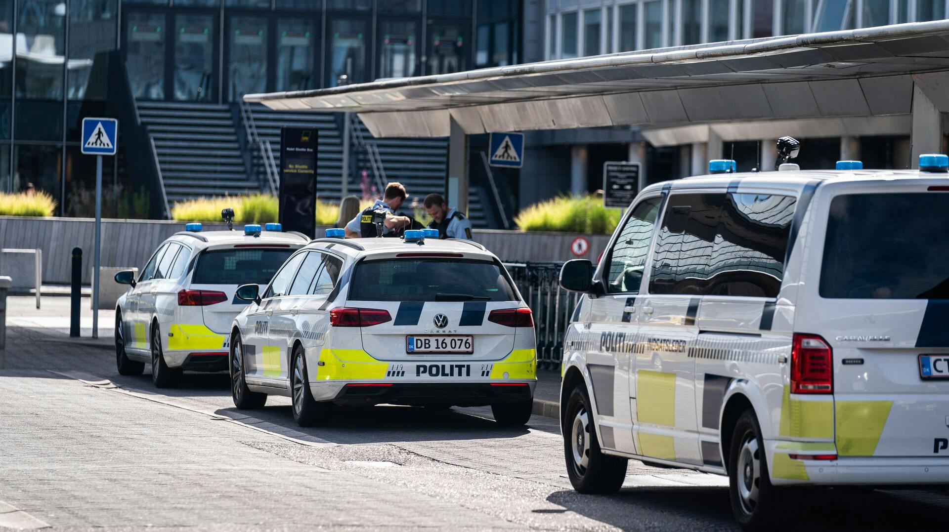Politiet rykkede ud til Københavns Lufthavn, efter en svensk mand havde joket med, at han havde en bombe i tasken.