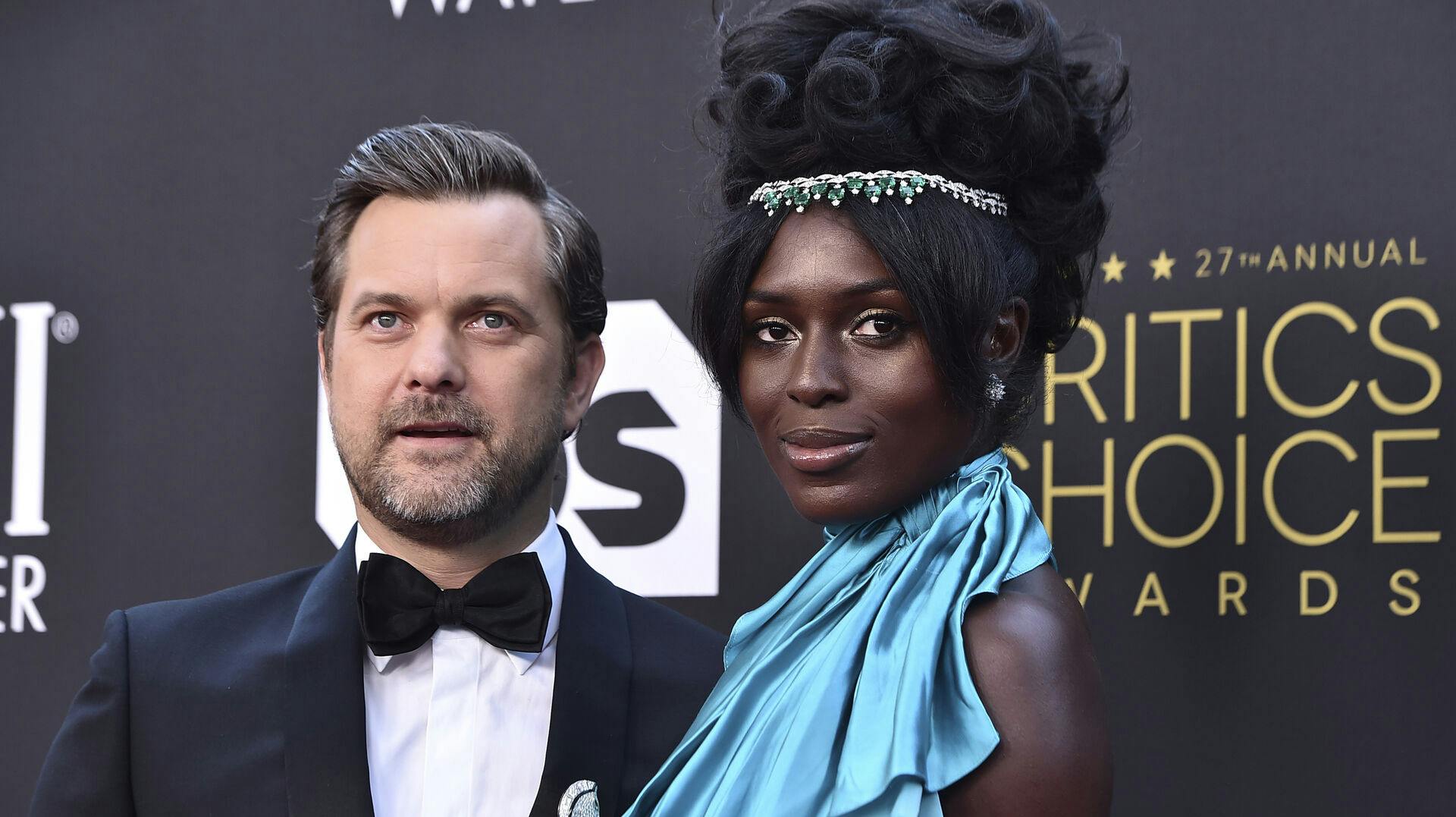 Joshua Jackson (tv.) og Jodie Turner-Smith skal skilles.
