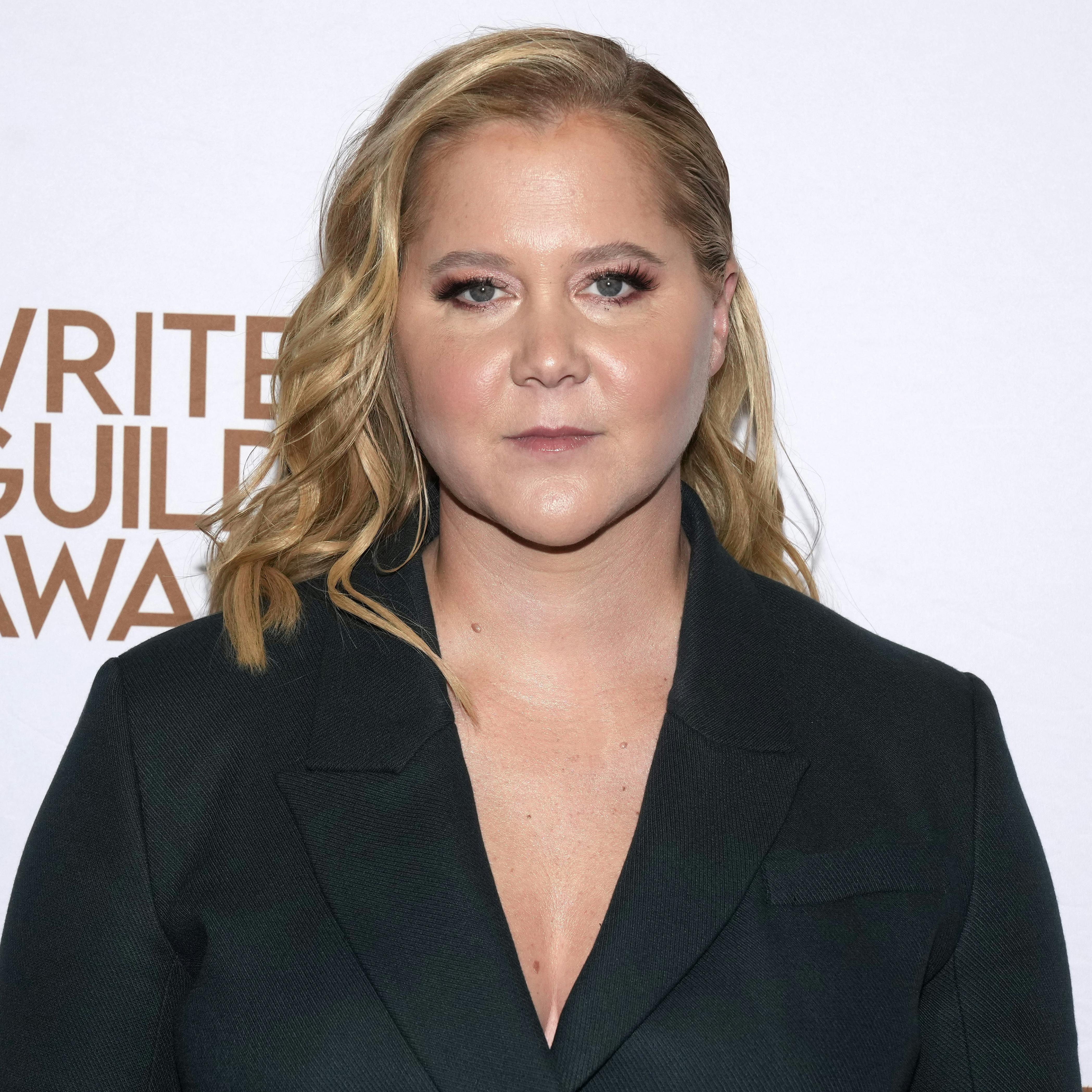 Amy Schumer attends the 75th annual Writers Guild Awards at the Edison Ballroom on Sunday, March 5, 2023 in New York. (Photo by Charles Sykes/Invision/AP)