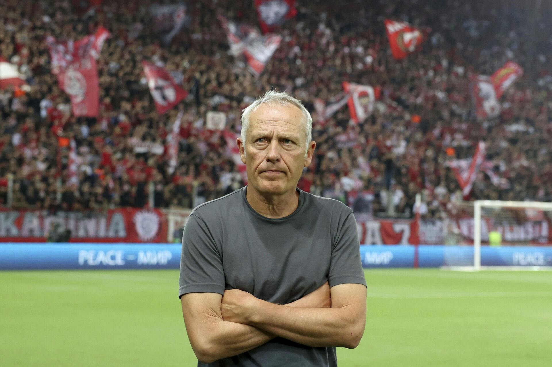 Christian Streich roser FCKs indsats på banen, men også klubbens fans får fine ord med på vejen.&nbsp;