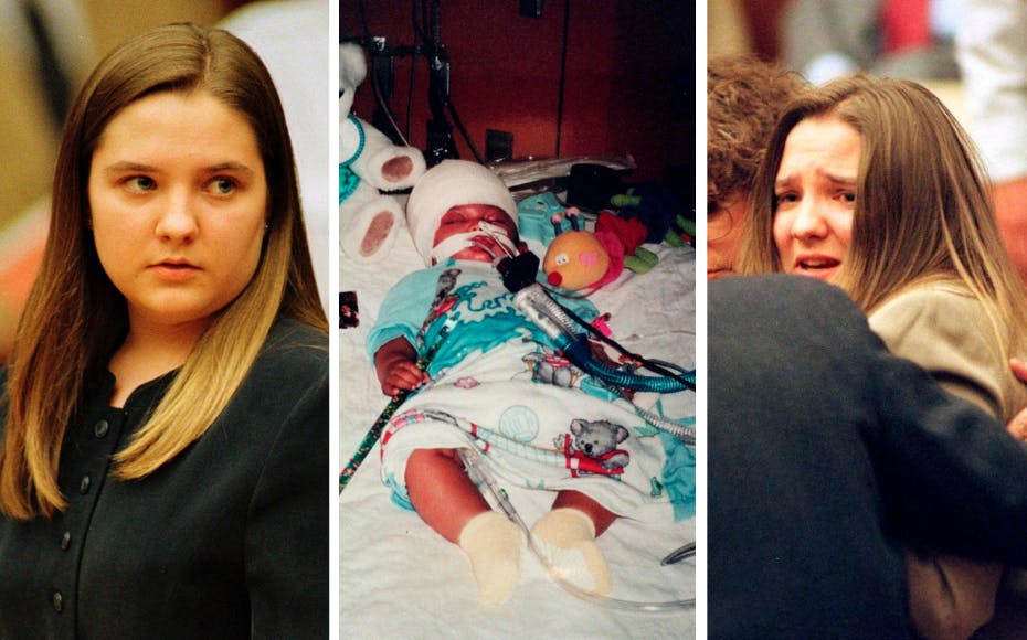 Britiske Louise Woodward, 18, var barnepige hos en amerikansk familie i Boston. Efter blot få måneder hos familien døde lille Matthew, otte måneder gammel.