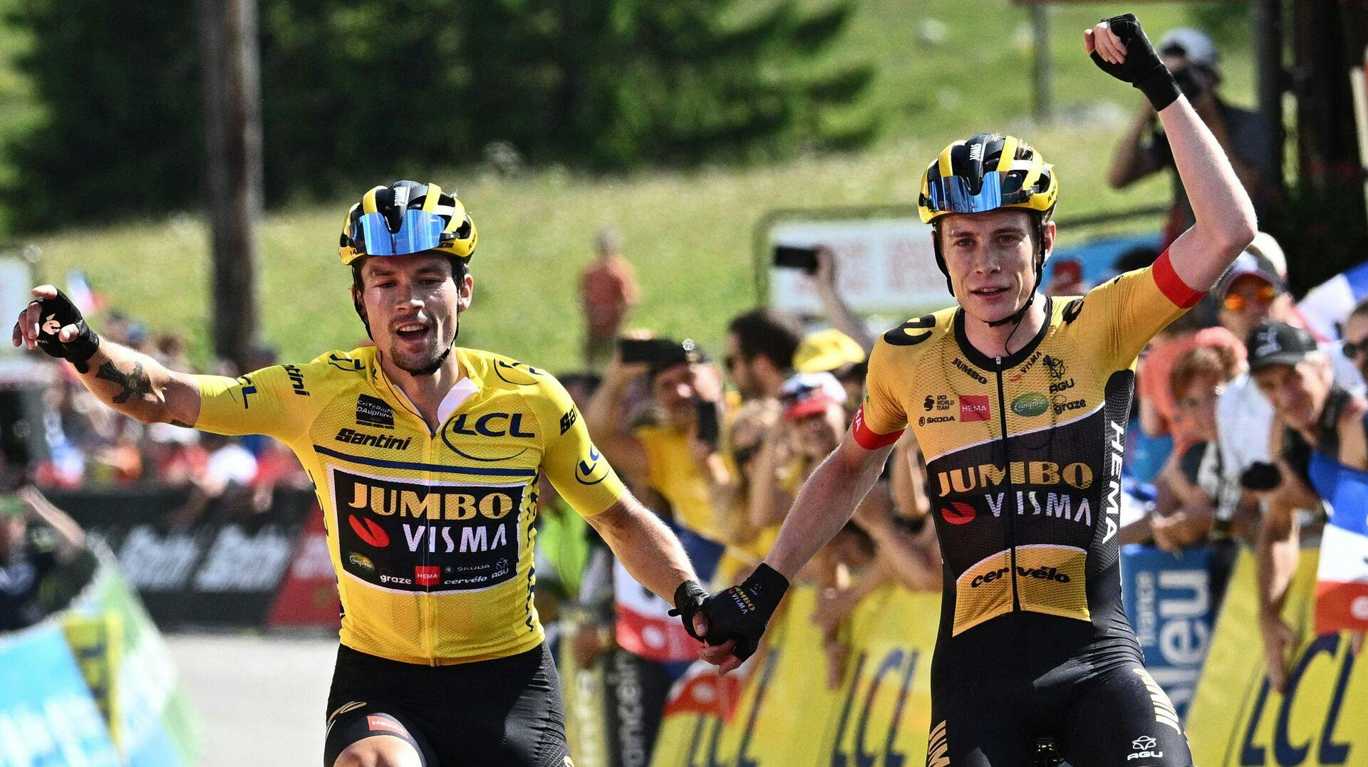 Jonas VIngegaards holdkammerat Primoz Roglic skifter fra næste sæson til Bora-Hansgrohe.