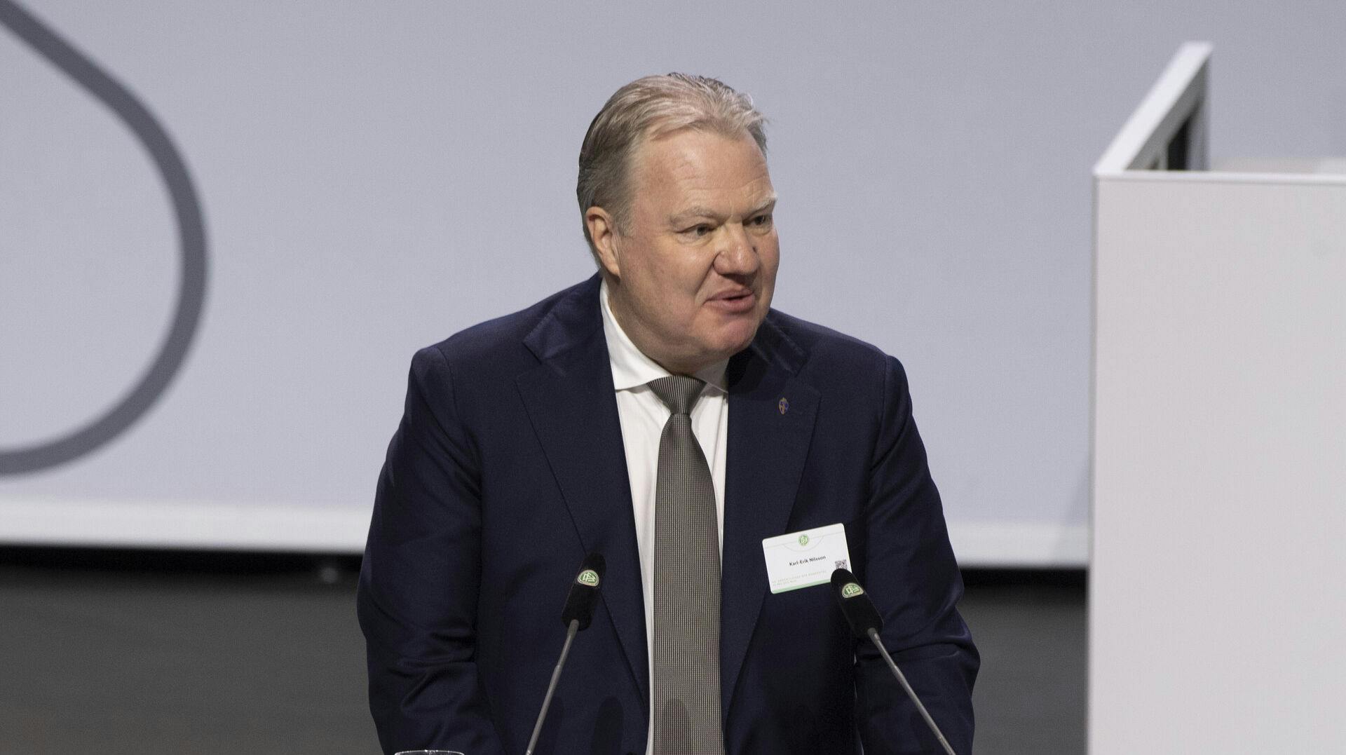 Karl-Erik Nilsson har været præsident for idræt i Sverige siden 2012.